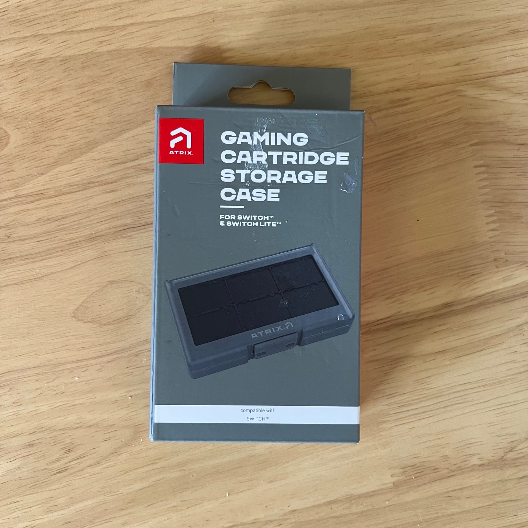 Atrix Gaming Cartridge Storage Case For Nintendo Switch & Switch Lite — photo 1 of 3