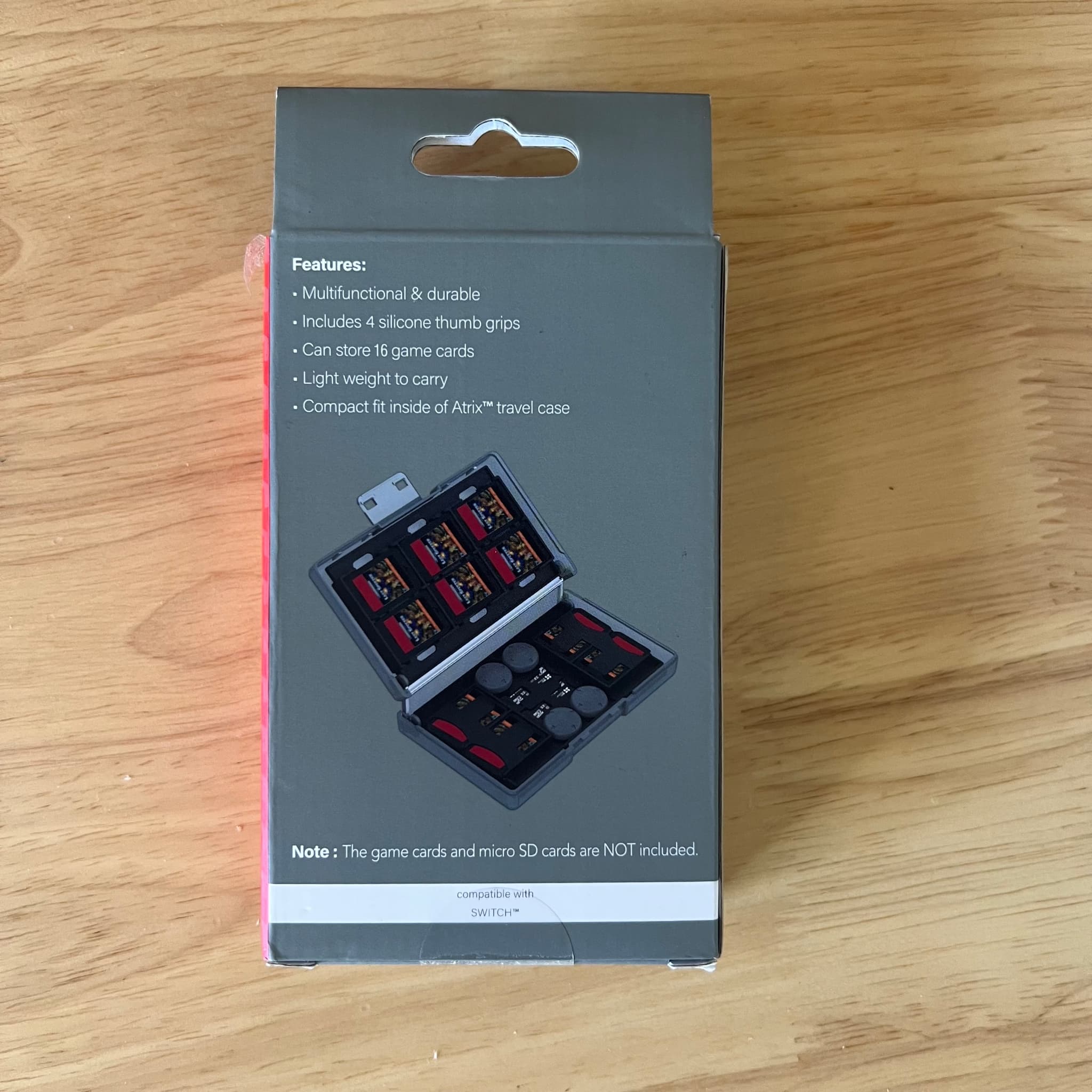Atrix Gaming Cartridge Storage Case For Nintendo Switch & Switch Lite — photo 2 of 3