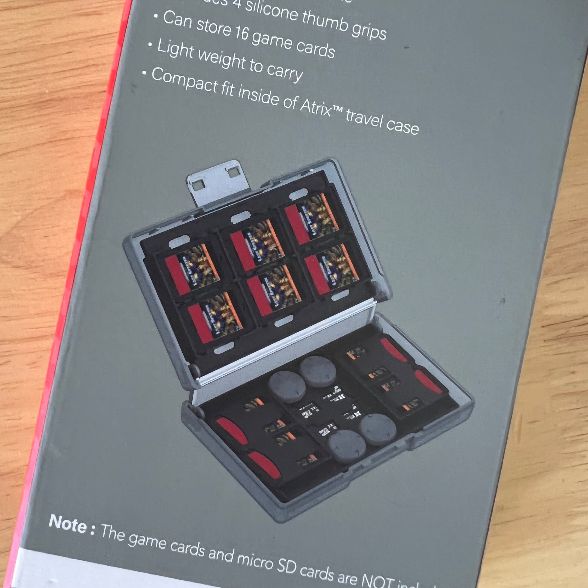 Atrix Gaming Cartridge Storage Case For Nintendo Switch & Switch Lite — photo 3 of 3