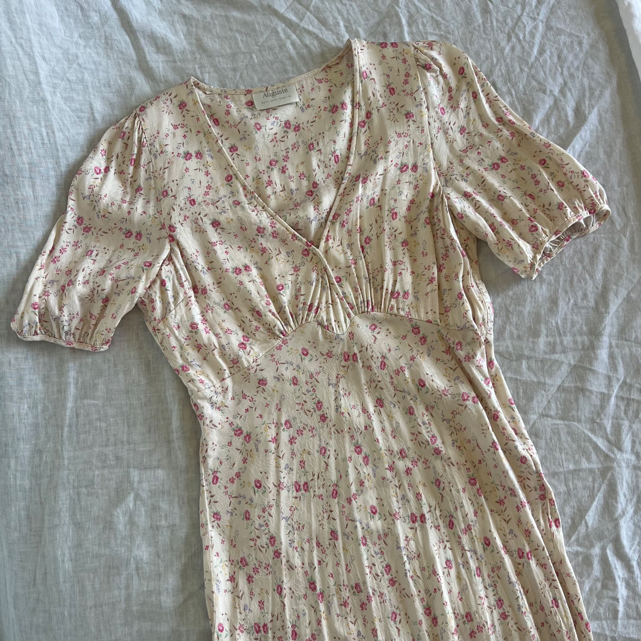 Auguste The Label Floral Midi Dress - Size 14 — photo 1 of 6