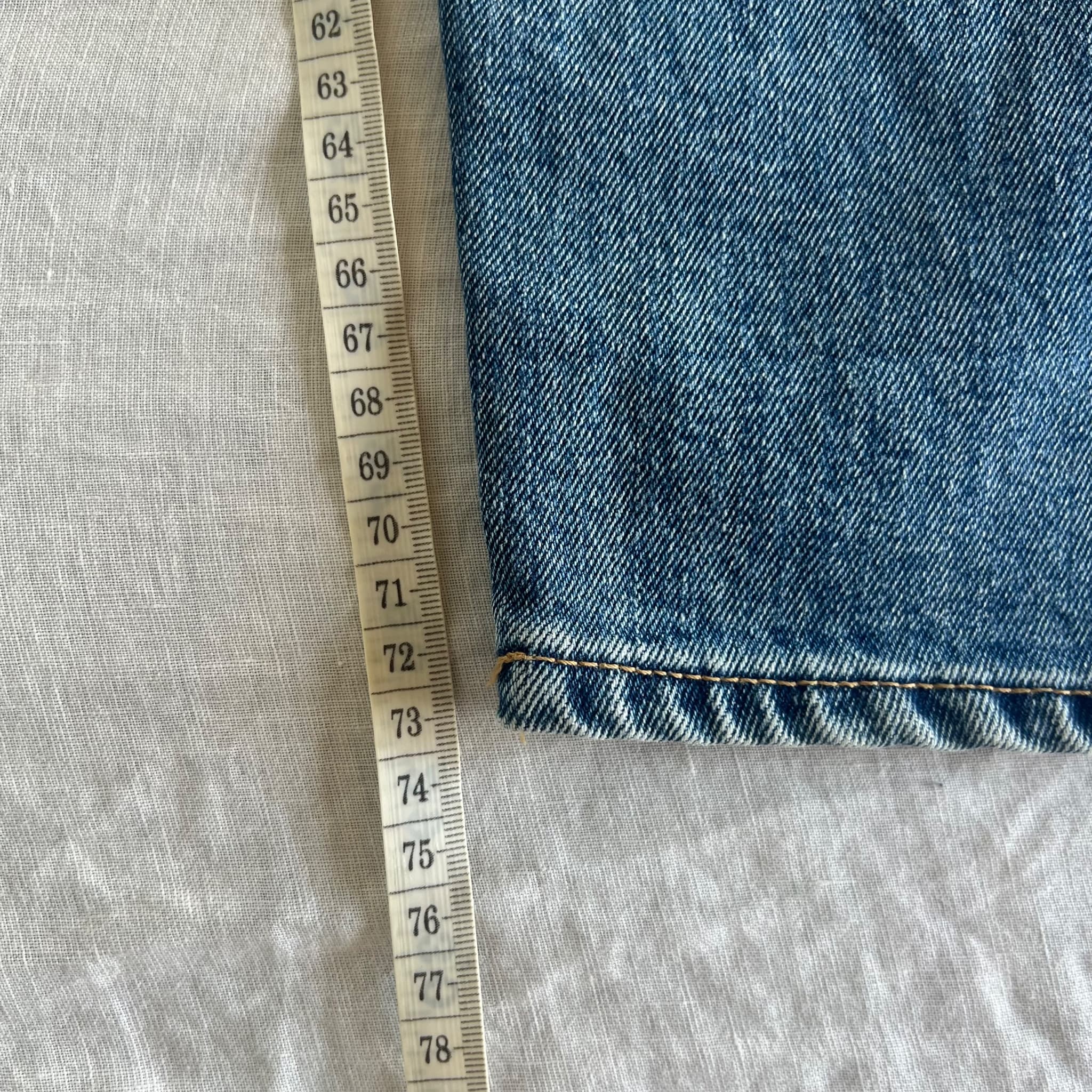 Bassike High Rise Stretch Jeans (Size 28) — photo 9 of 10
