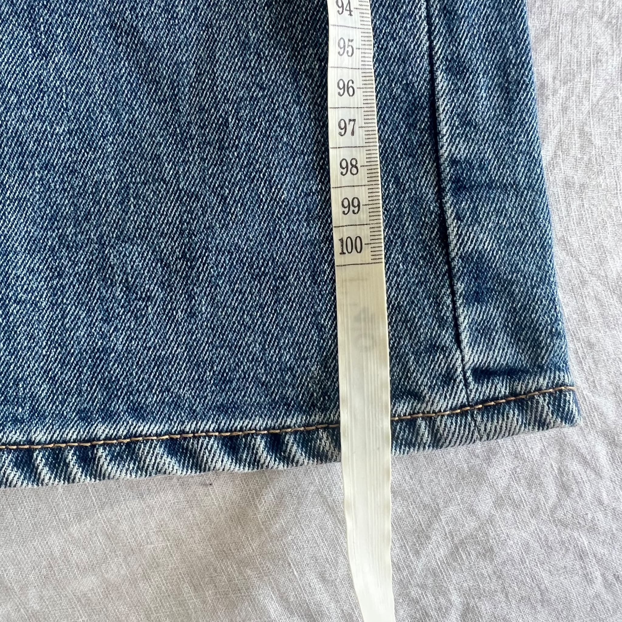 Bassike High Rise Stretch Jeans (Size 28) — photo 7 of 10
