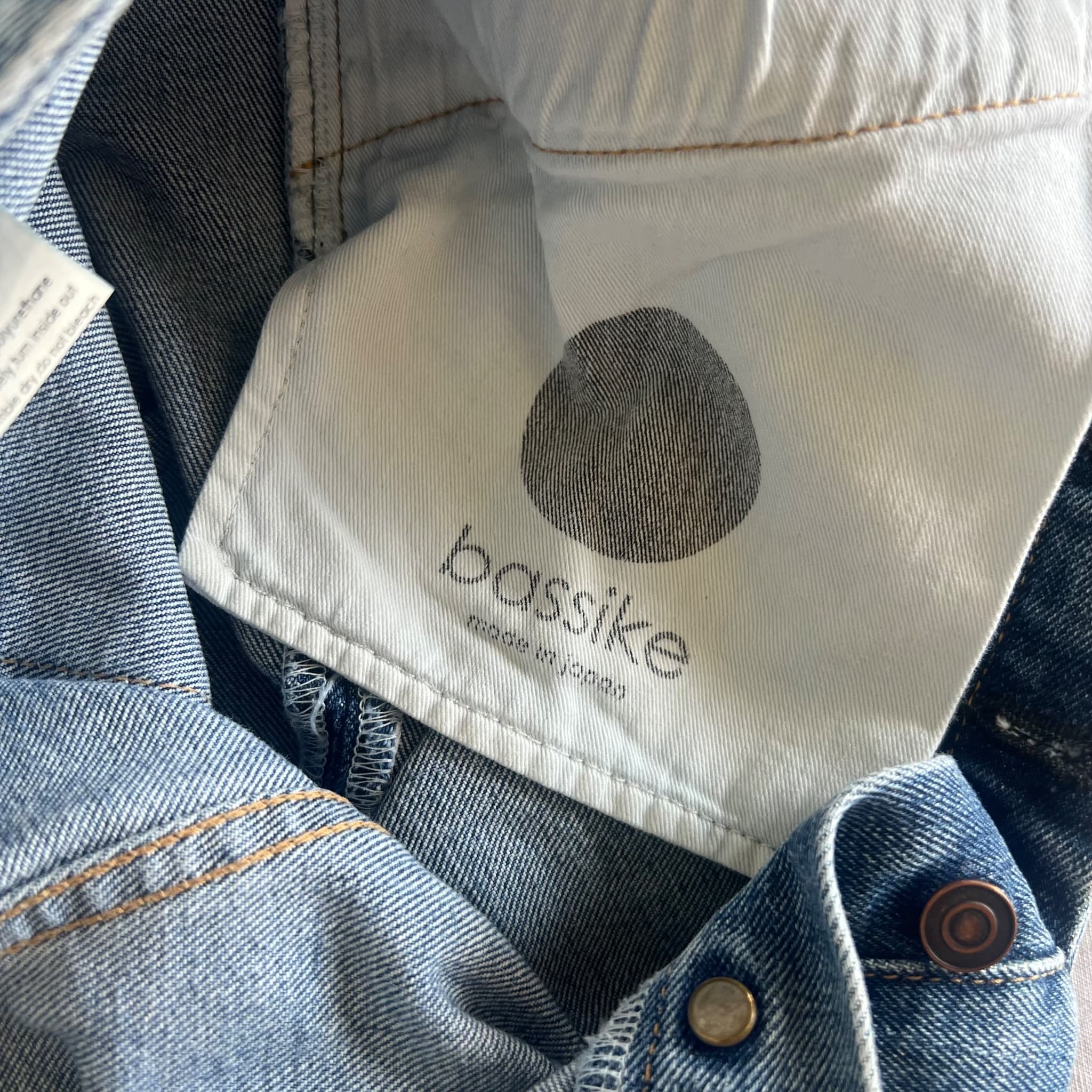 Bassike High Rise Stretch Jeans (Size 28) — photo 5 of 10