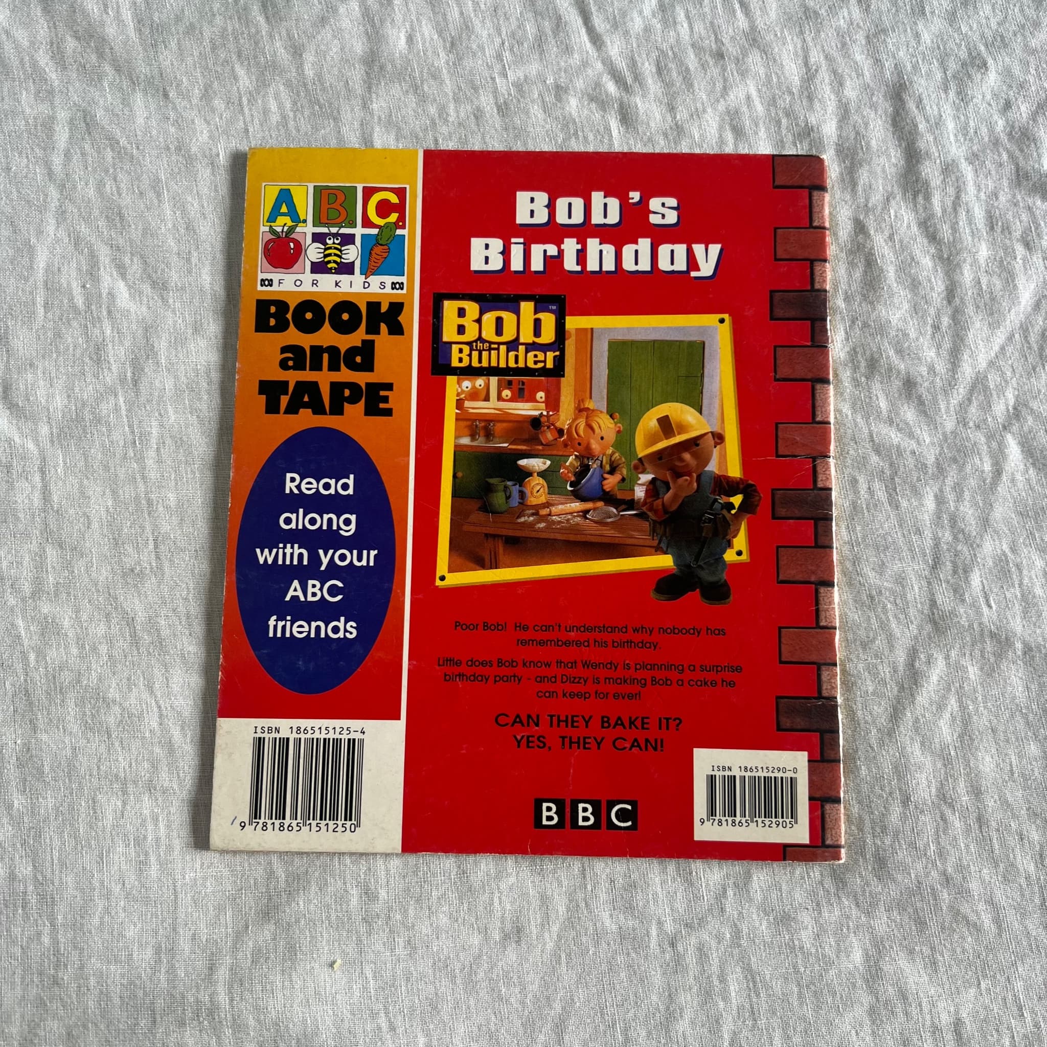 Bob The Builder Bob's Birthday Book (2000 ABC Hinkler Books) — photo 5 of 5