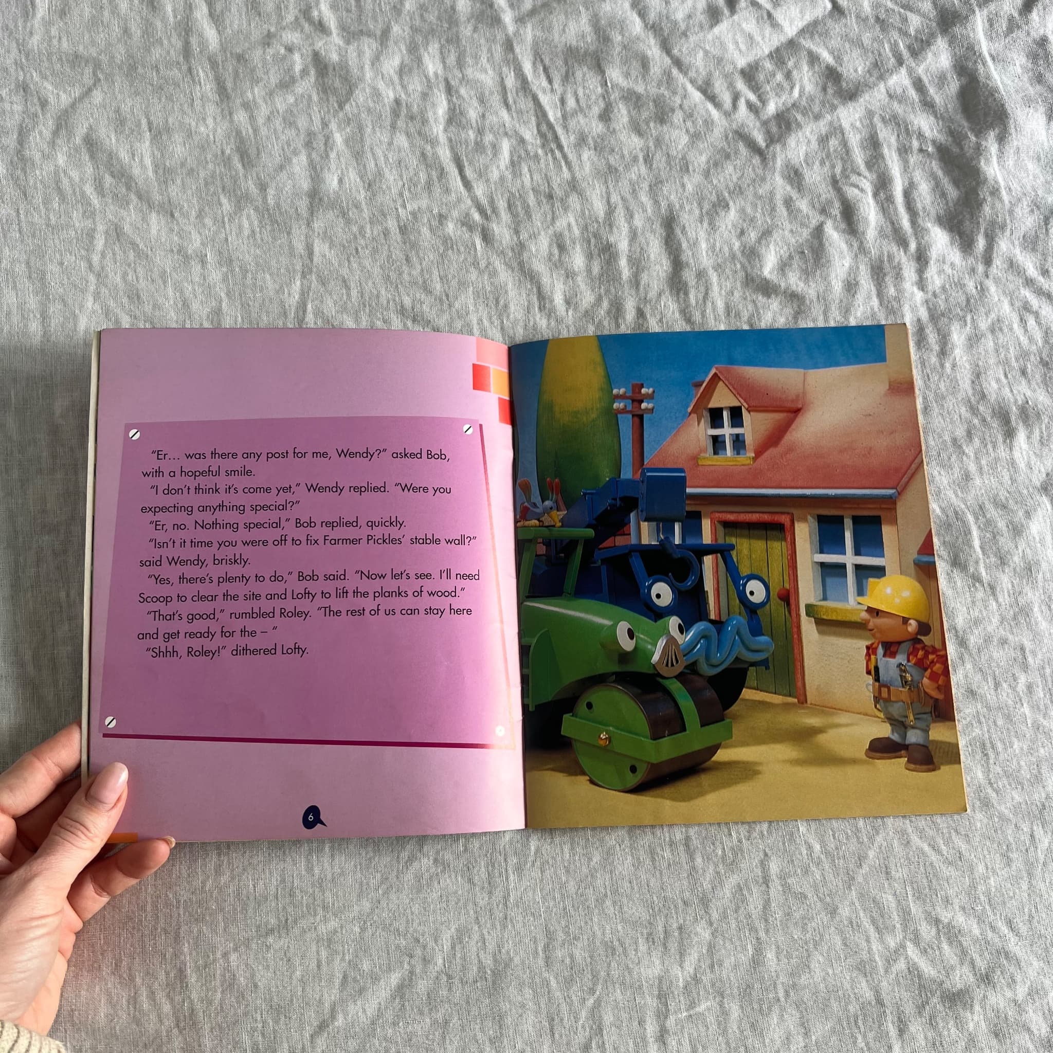 Bob The Builder Bob's Birthday Book (2000 ABC Hinkler Books) — photo 3 of 5