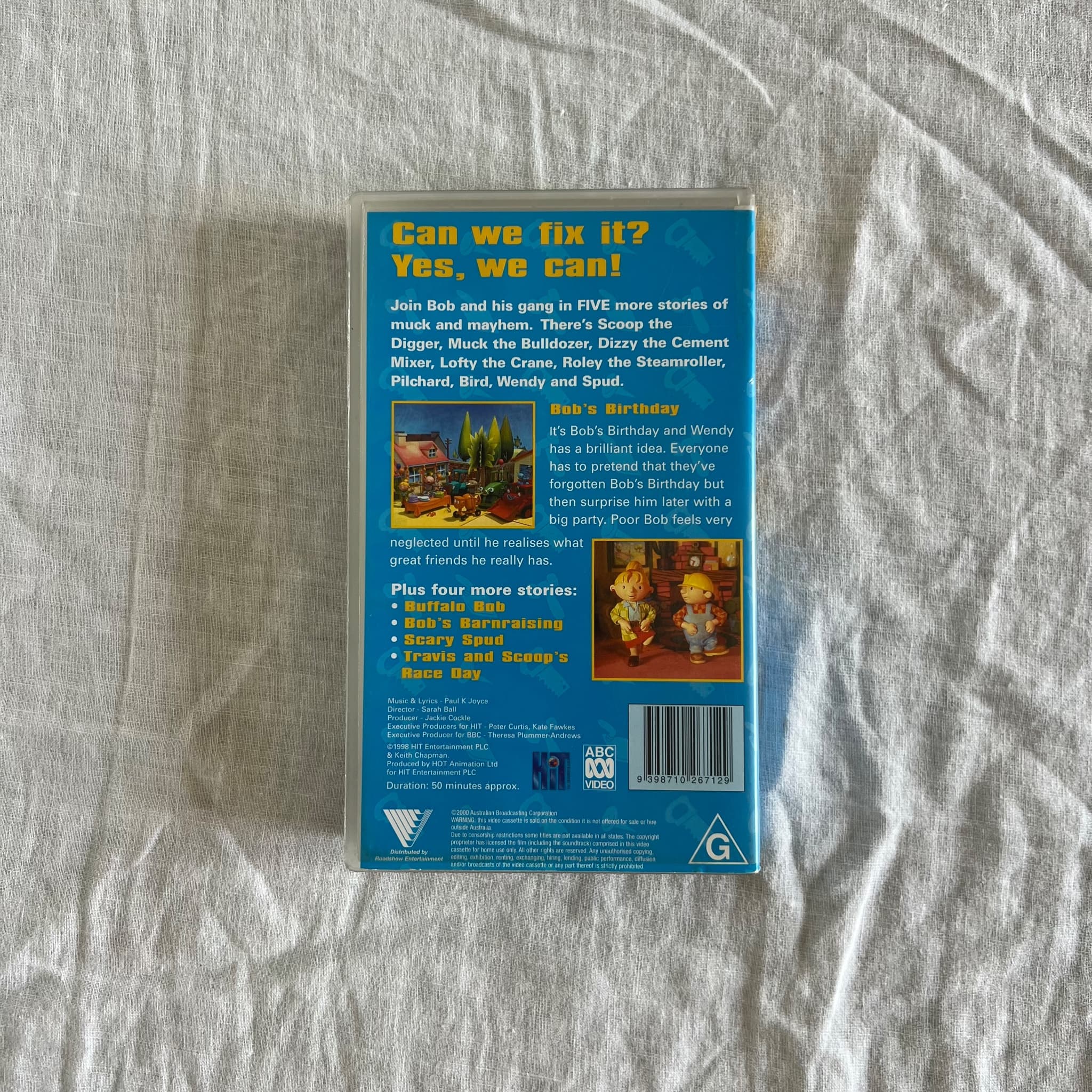 Bob The Builder: Bob's Birthday VHS Tape — photo 2 of 7