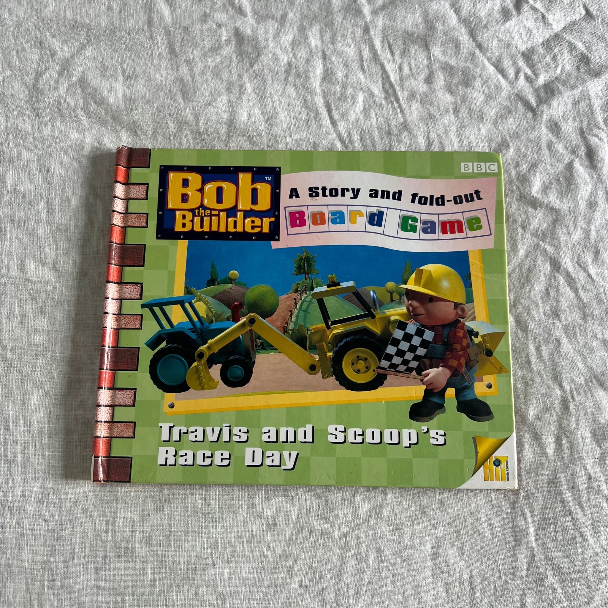 Bob The Builder Travis and Scoop's Race Day Storybook (HIT Entertainment) — photo 1 of 6
