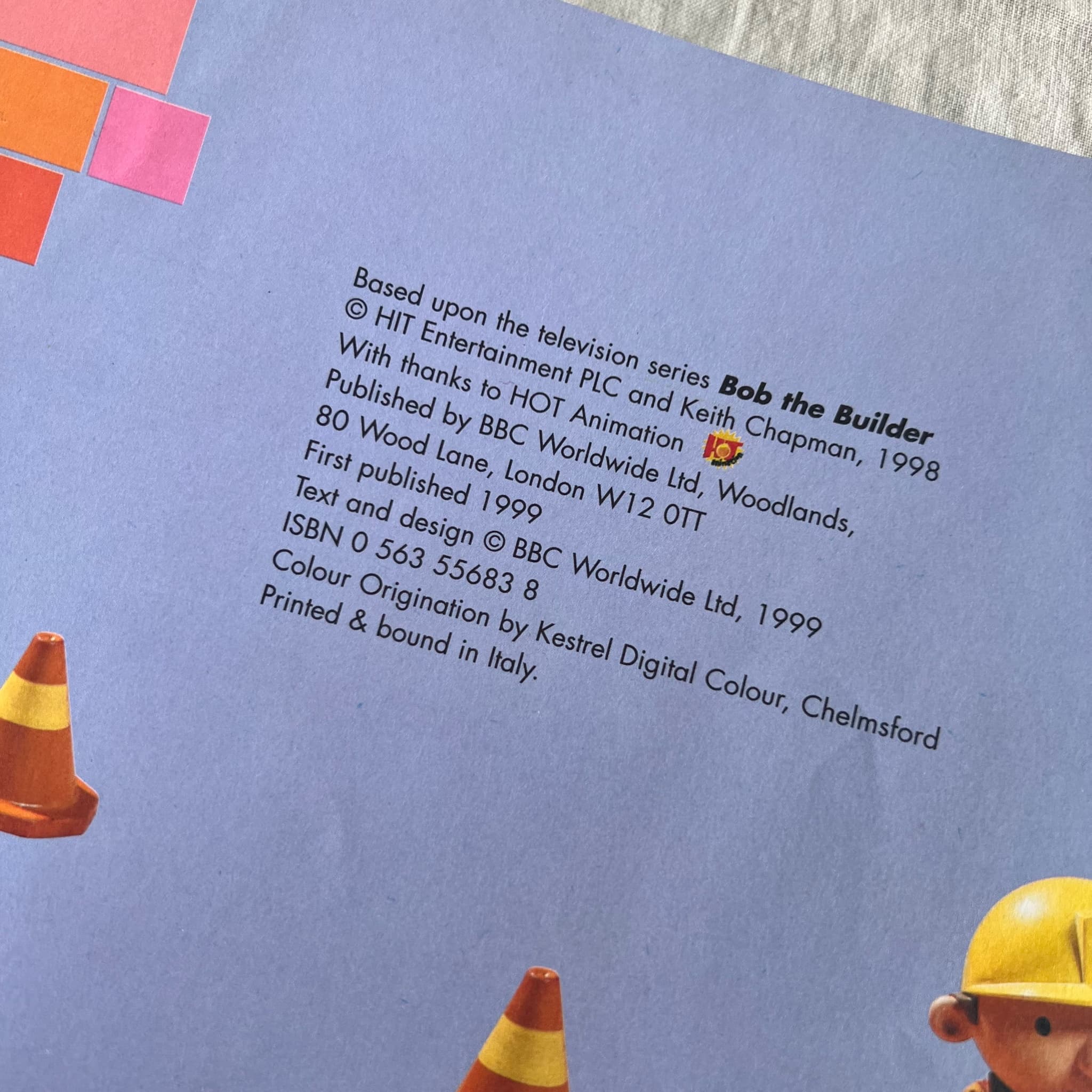 Bob The Builder Travis and Scoop's Race Day Storybook (HIT Entertainment) — photo 3 of 6