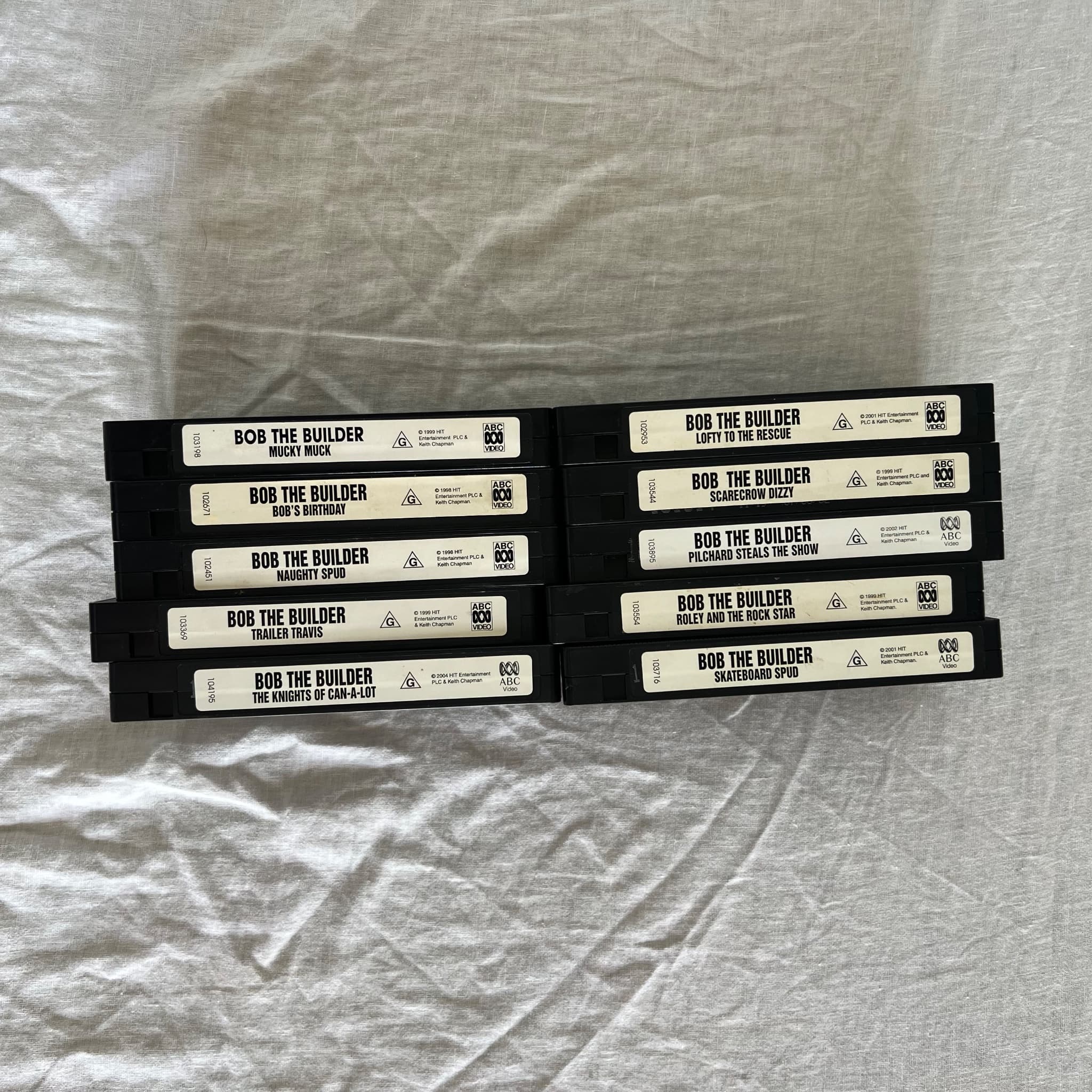 Bob the Builder VHS Tape Collection - 10 Classic Episodes Bundle — photo 7 of 9
