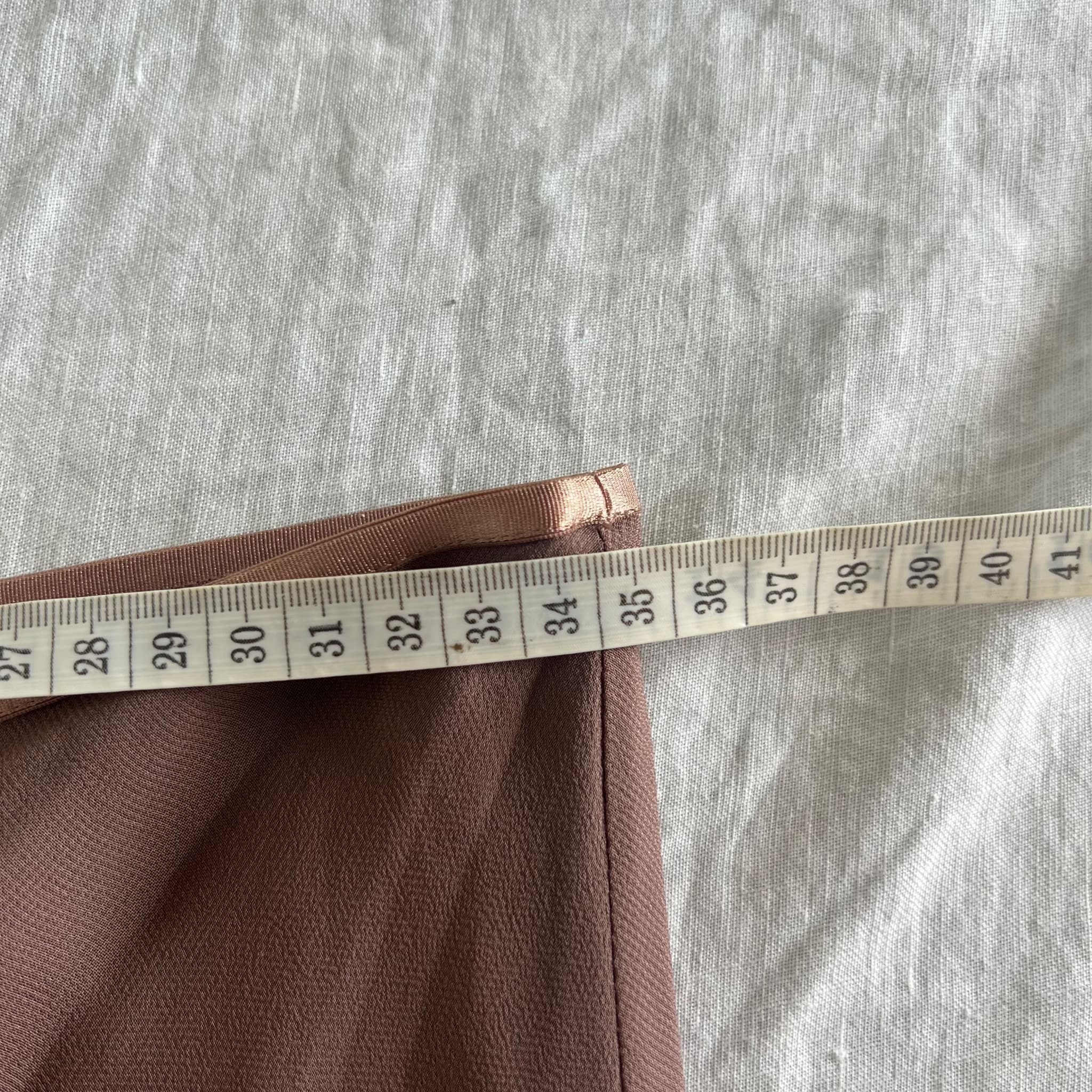 Cindy Crawford Collection Y2K Bias Cut Chiffon Maxi Skirt (Size 10) — photo 6 of 7