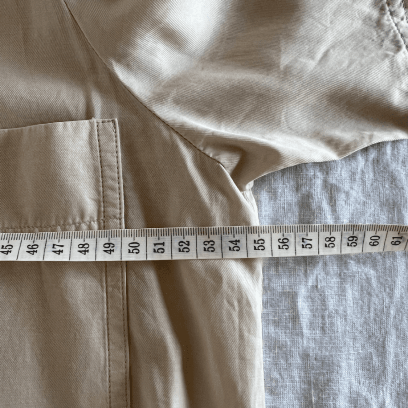 COS Beige Utility Shirt Dress Size 40 EU 12 Zip Front Short Sleeve Cupro Cotton — photo 6 of 11