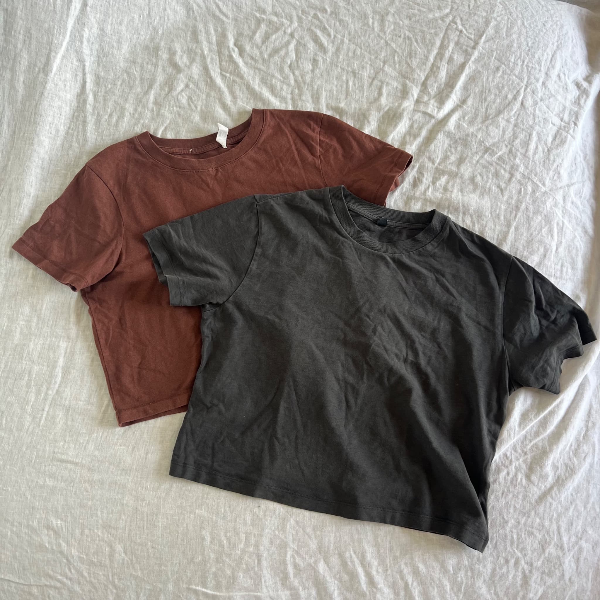 Cotton On & Uniqlo Boxy Crop T-Shirt Bundle (Fits Size S) — photo 2 of 5