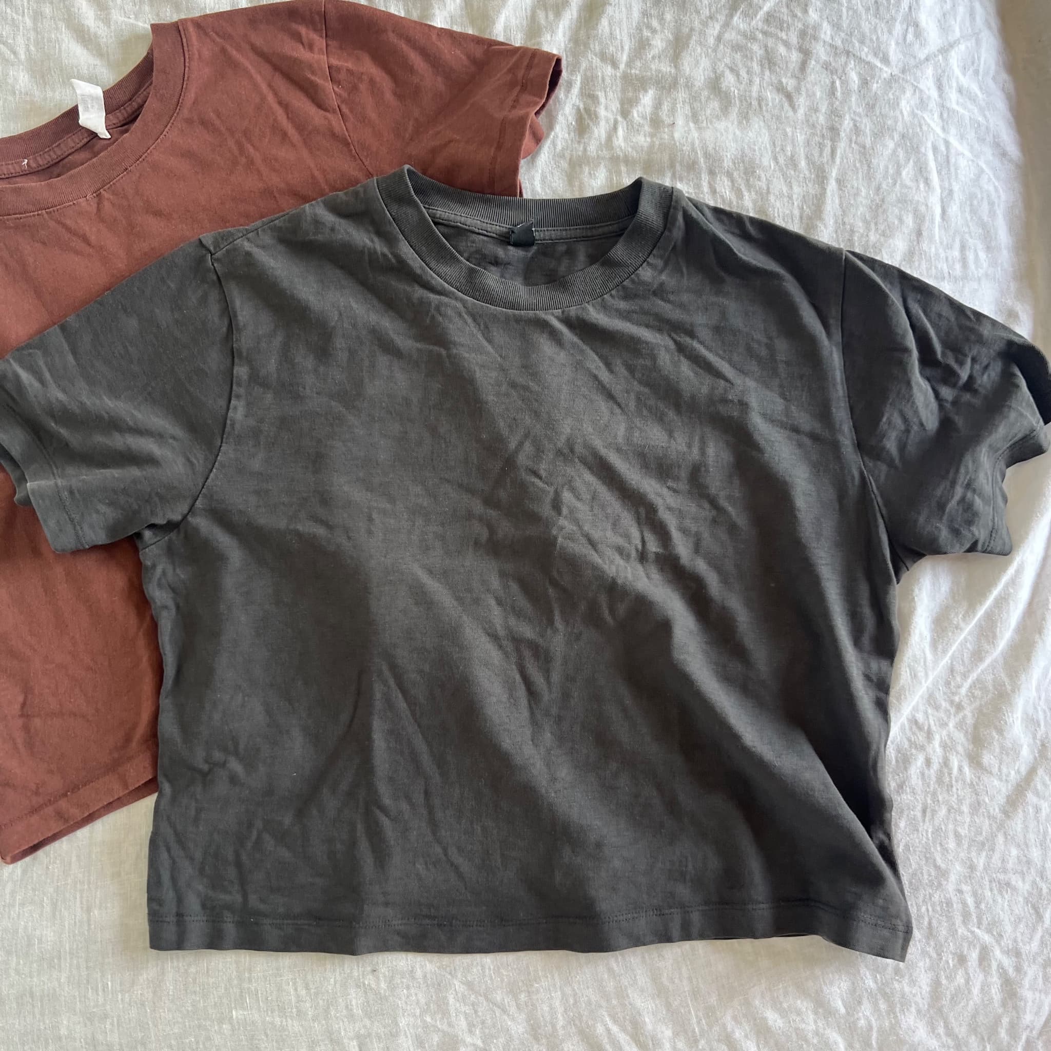 Cotton On & Uniqlo Boxy Crop T-Shirt Bundle (Fits Size S) — photo 3 of 5