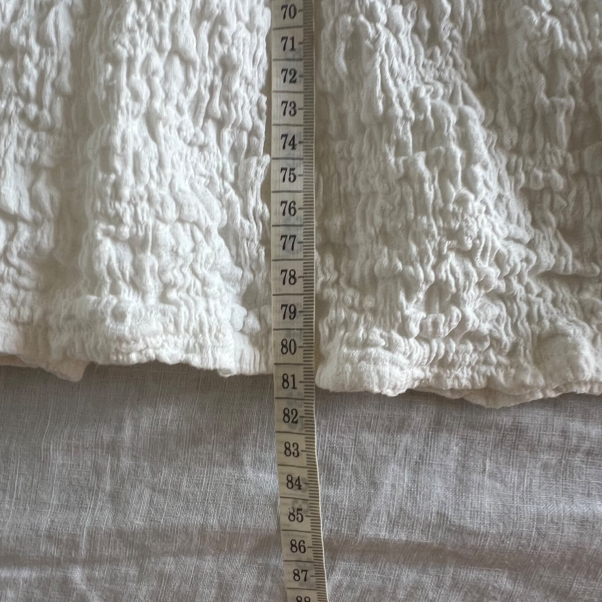 Country Road White Textured Crinkle Tiered Sun Dress Size XS Beach Summer Mini — photo 5 of 8