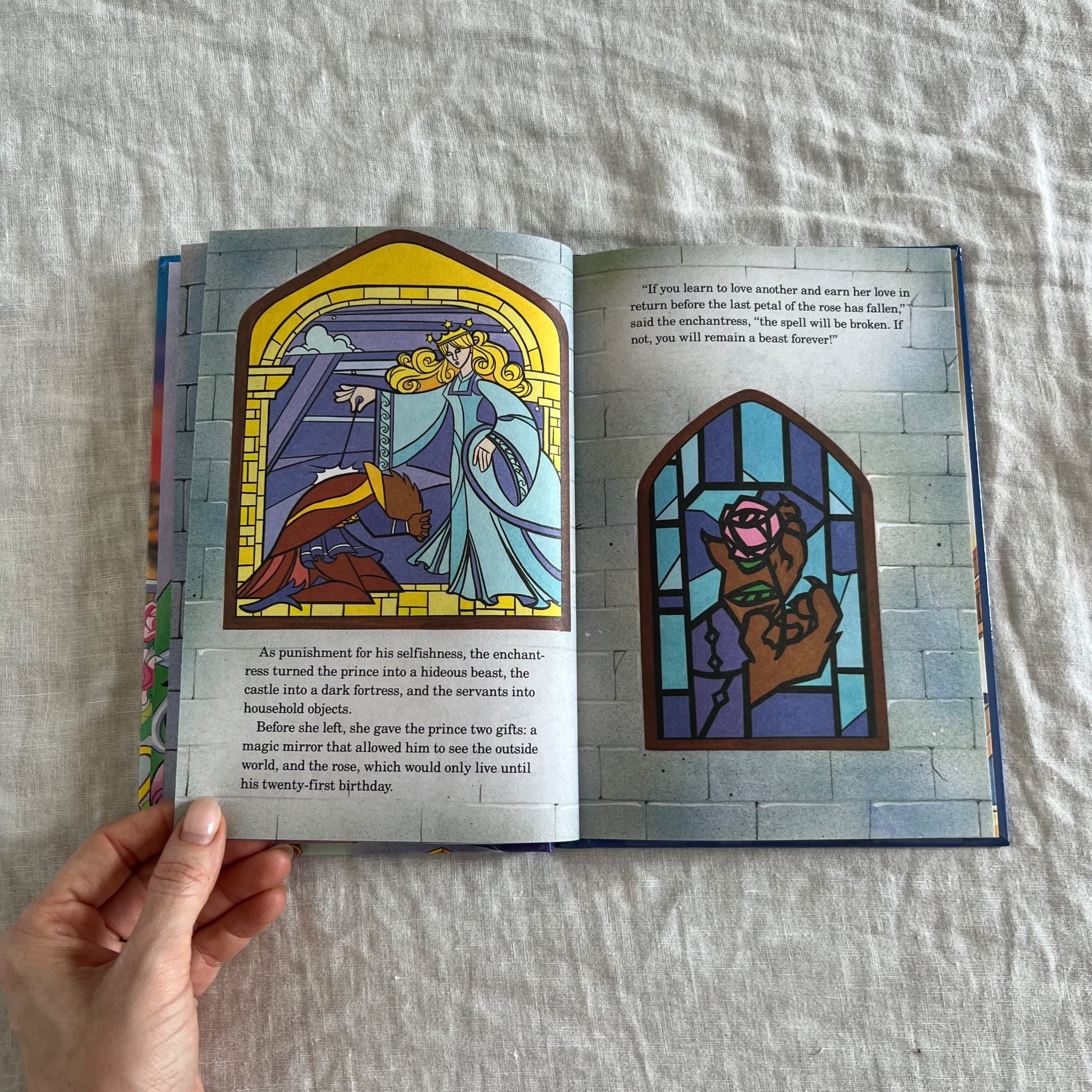 Disney's Beauty and the Beast - Wonderful World of Reading Hardcover Book — photo 5 of 7