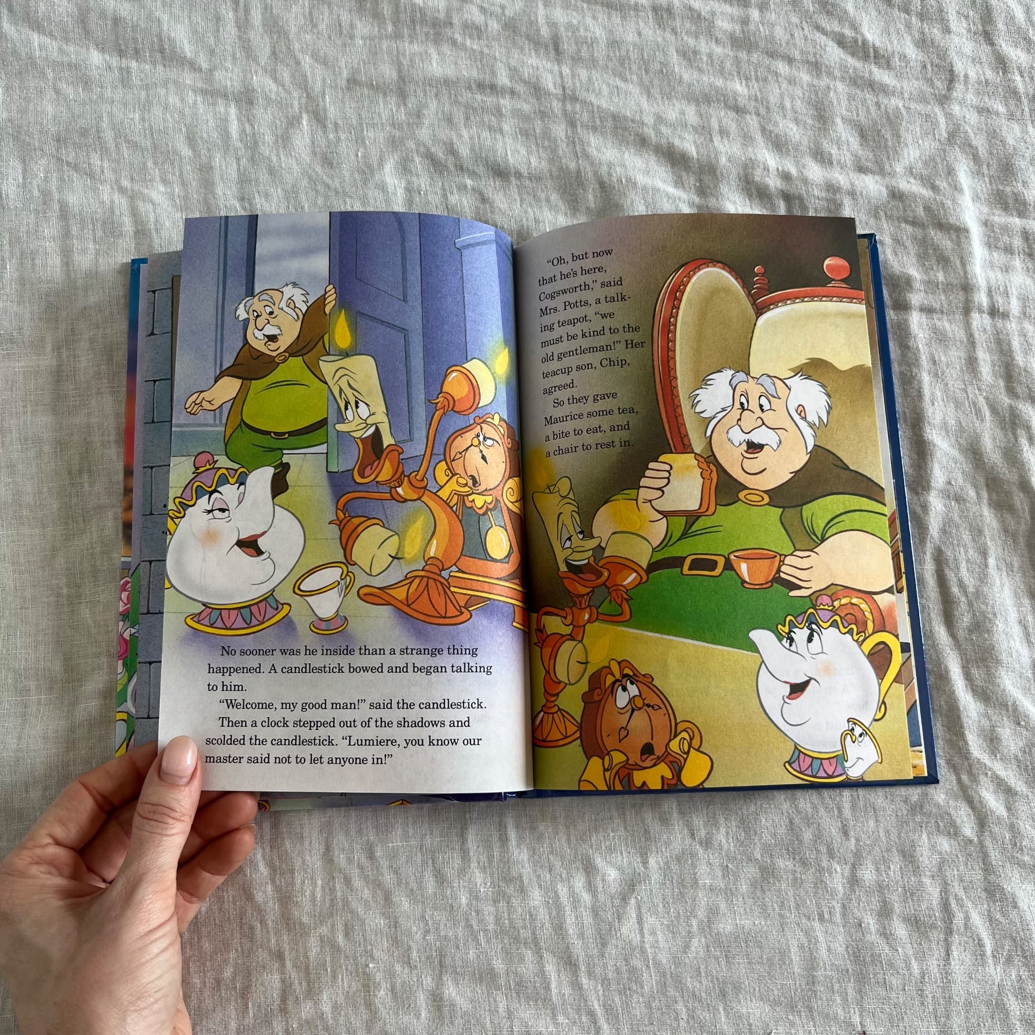 Disney's Beauty and the Beast - Wonderful World of Reading Hardcover Book — photo 6 of 7