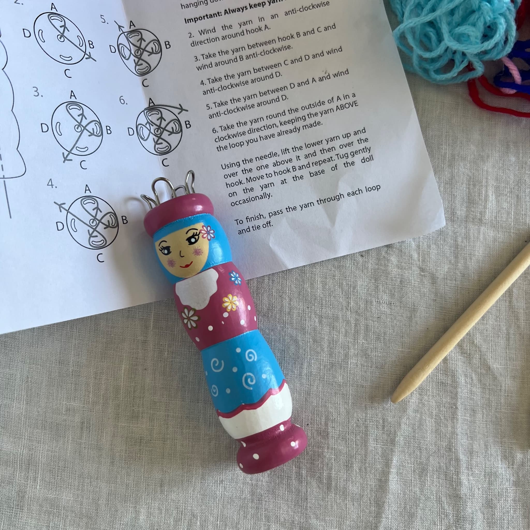 Fun Factory French Knitter Knitting Doll Set - Craft Kit — photo 2 of 5