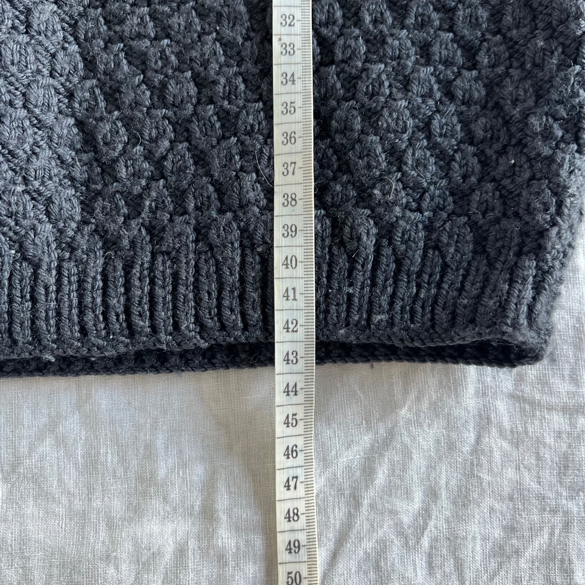 Handmade Kids Hand Knit Vest Size 5-7 Charcoal Grey Heirloom Prairie Layer Tank — photo 3 of 4