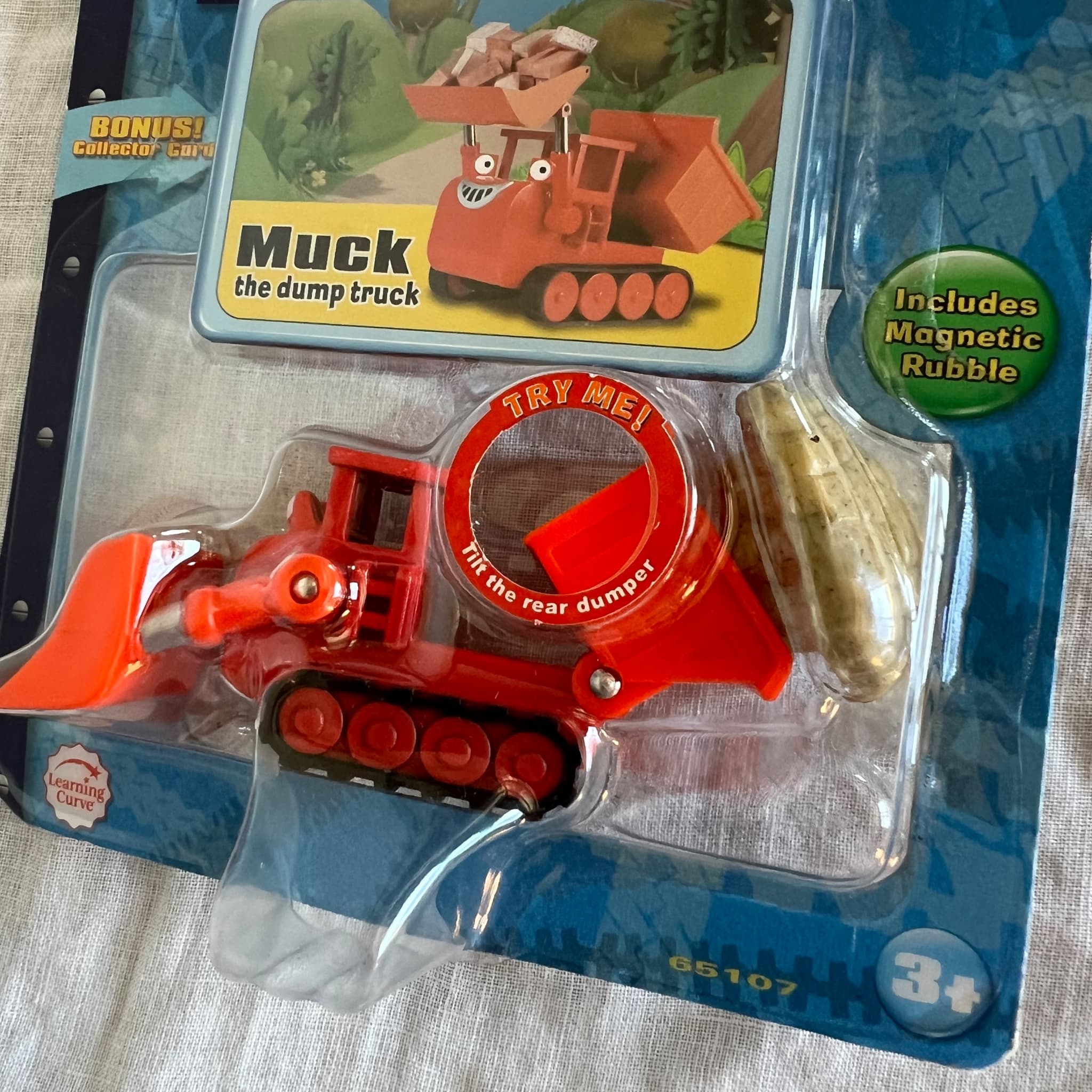 Learning Curve Bob The Builder Take Along Muck Die-Cast Vehicle New — photo 3 of 4