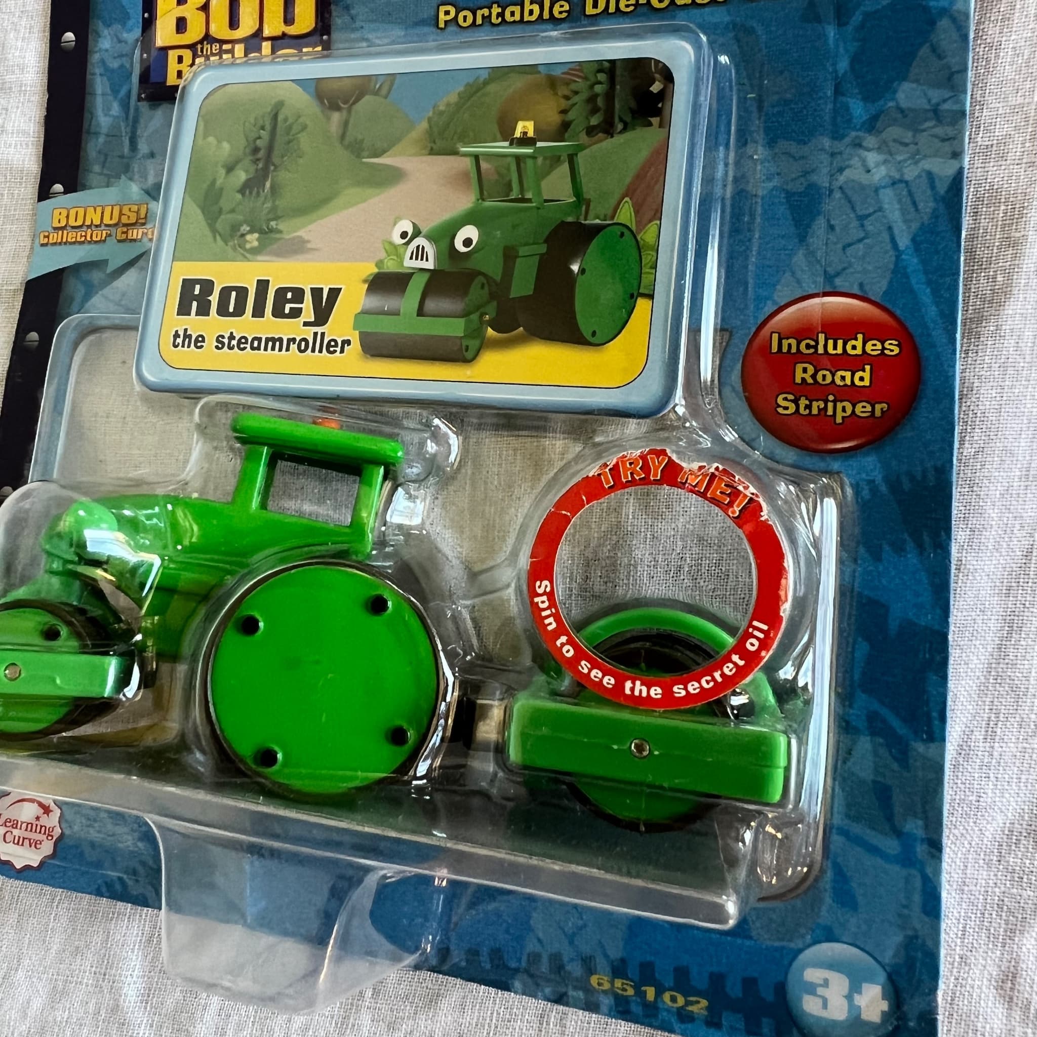 Learning Curve Bob The Builder Take Along Roley The Steamroller New In Box — photo 3 of 5