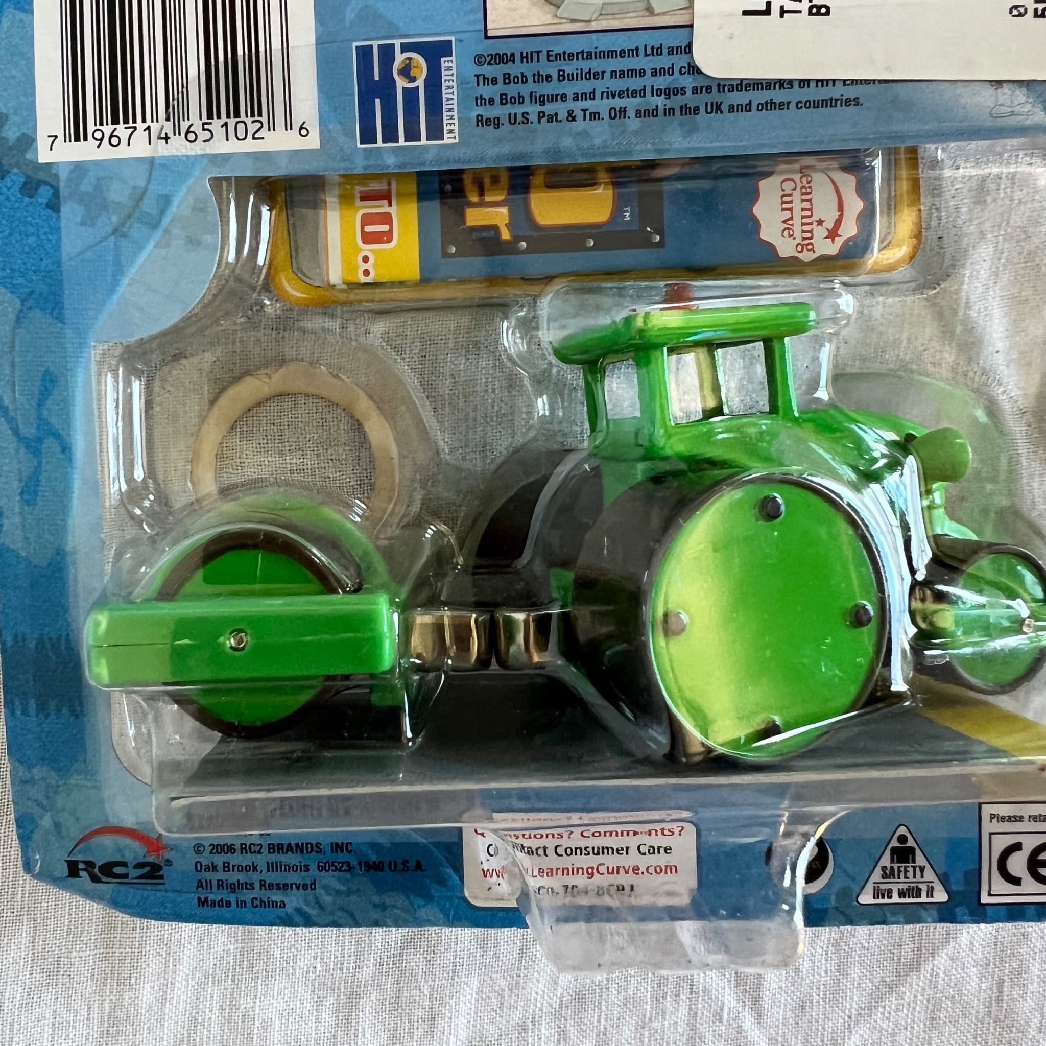 Learning Curve Bob The Builder Take Along Roley The Steamroller New In Box — photo 4 of 5
