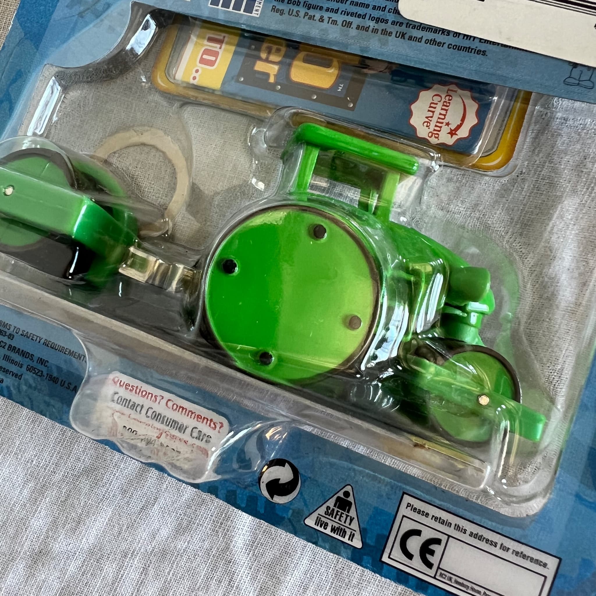 Learning Curve Bob The Builder Take Along Roley The Steamroller New In Box — photo 5 of 5