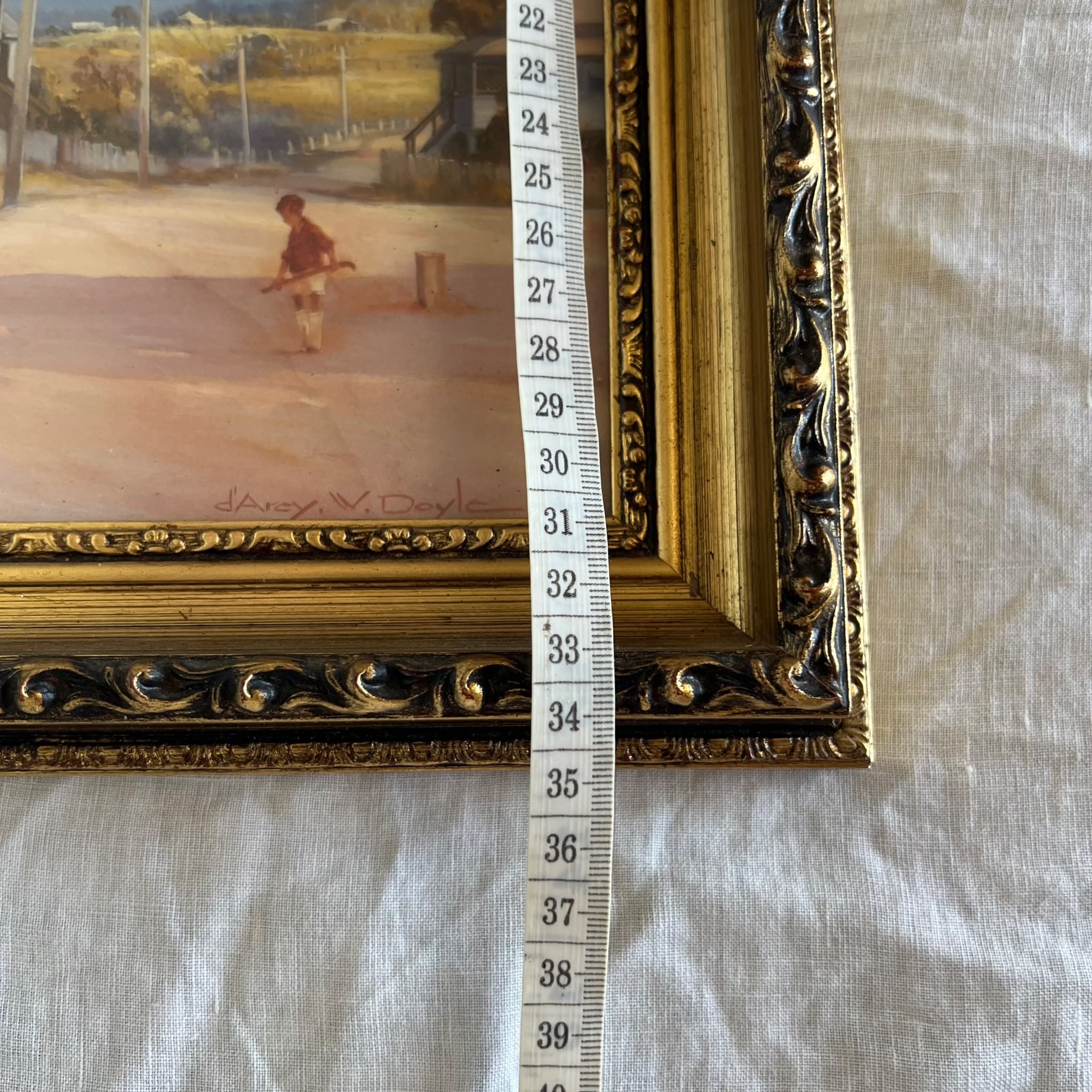 LEIGH HENRY Framed Print - Children Playing Cricket — photo 6 of 7