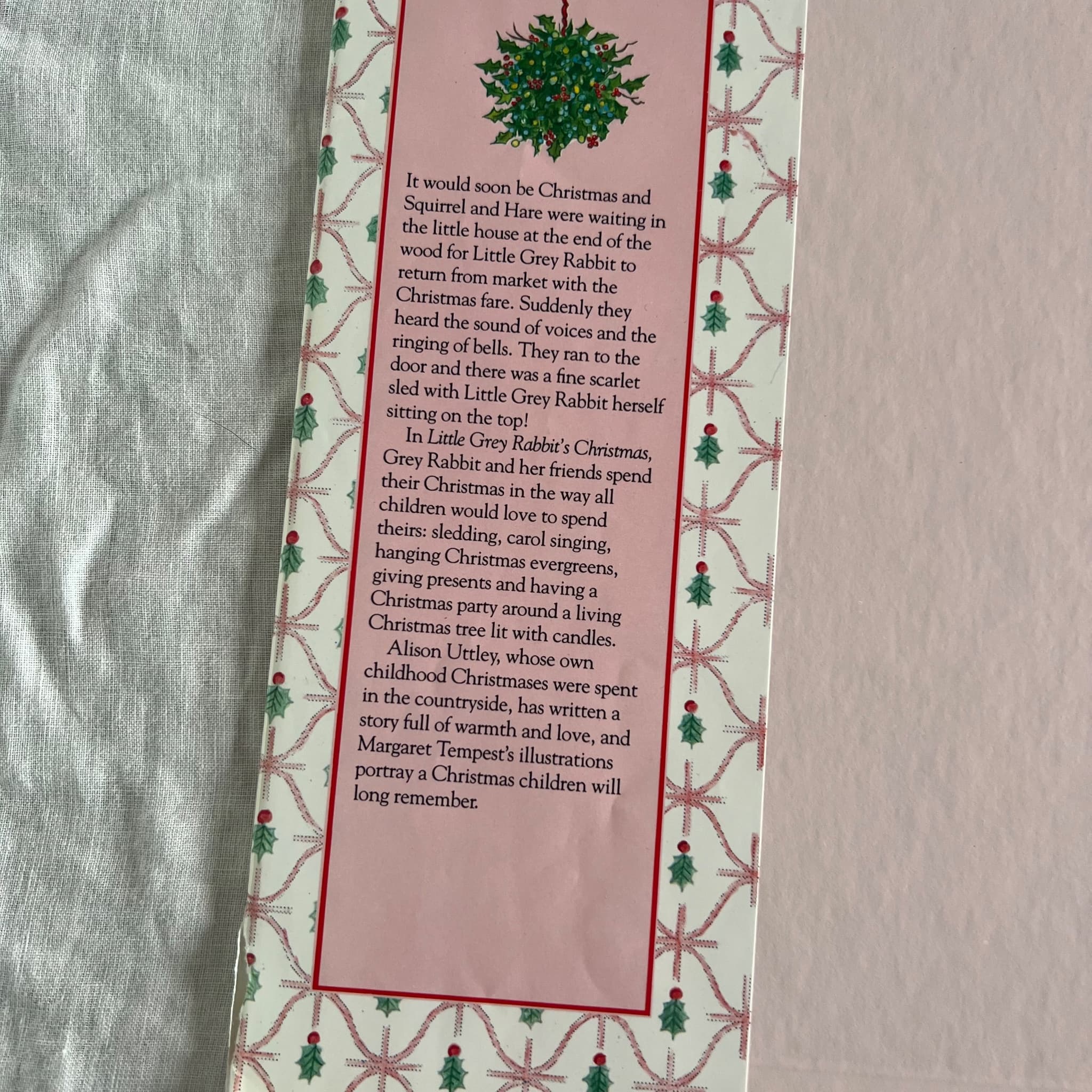 Little Grey Rabbit's Christmas by Alison Uttley Hardcover Children's Book — photo 3 of 9