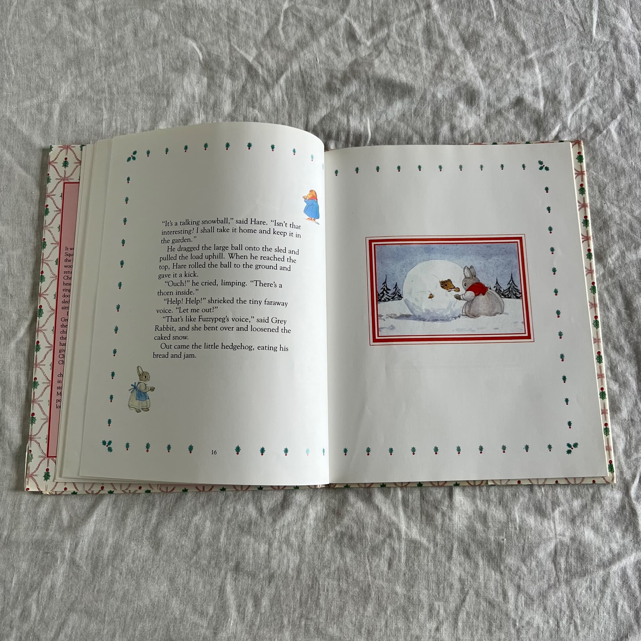 Little Grey Rabbit's Christmas by Alison Uttley Hardcover Children's Book — photo 7 of 9