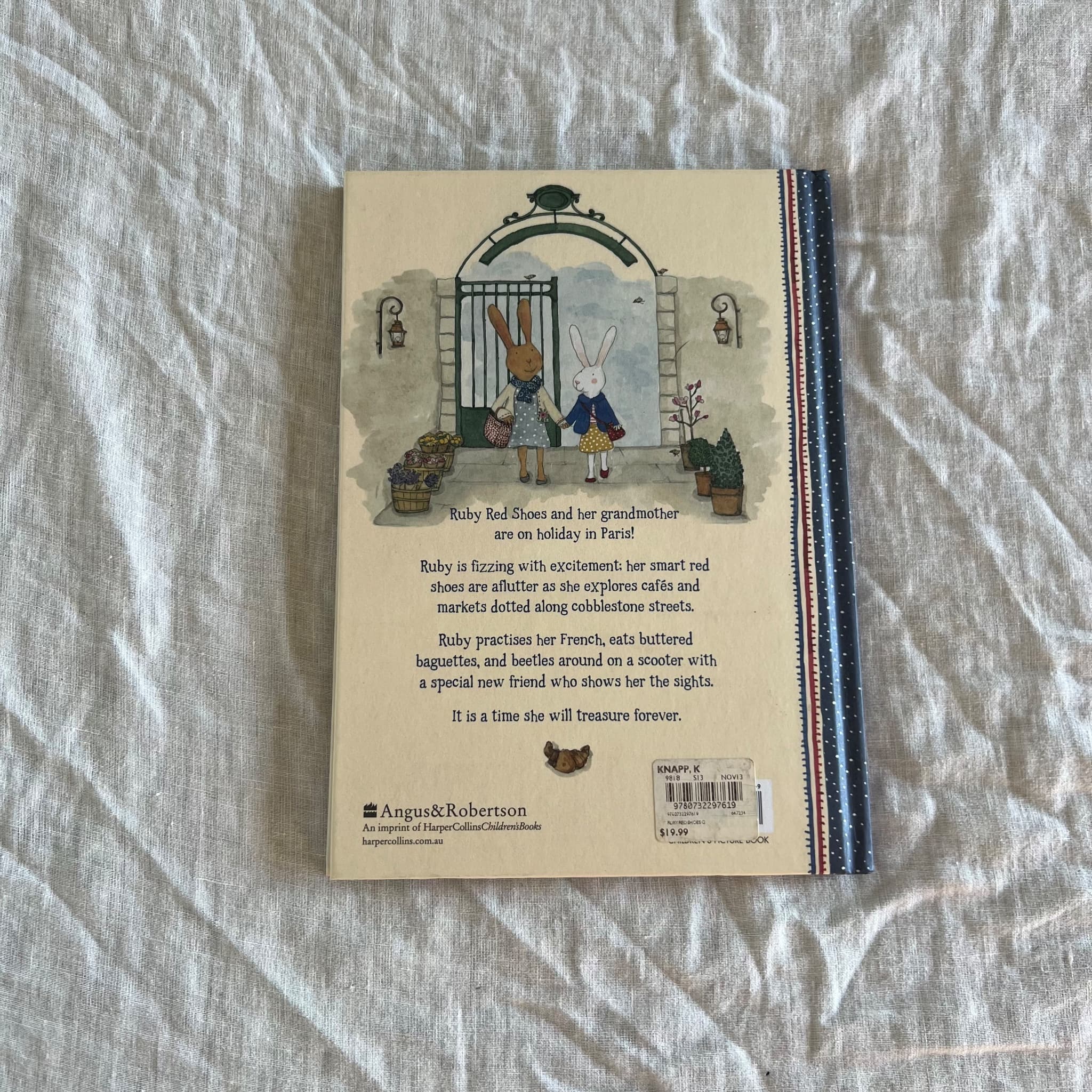 Ruby Red Shoes Goes to Paris by Kate Knapp Hardcover Children's Book — photo 2 of 3