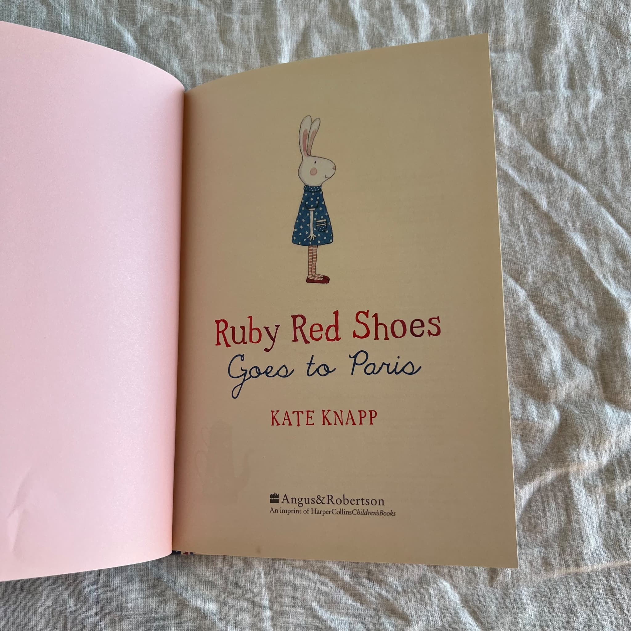Ruby Red Shoes Goes to Paris by Kate Knapp Hardcover Children's Book — photo 3 of 3
