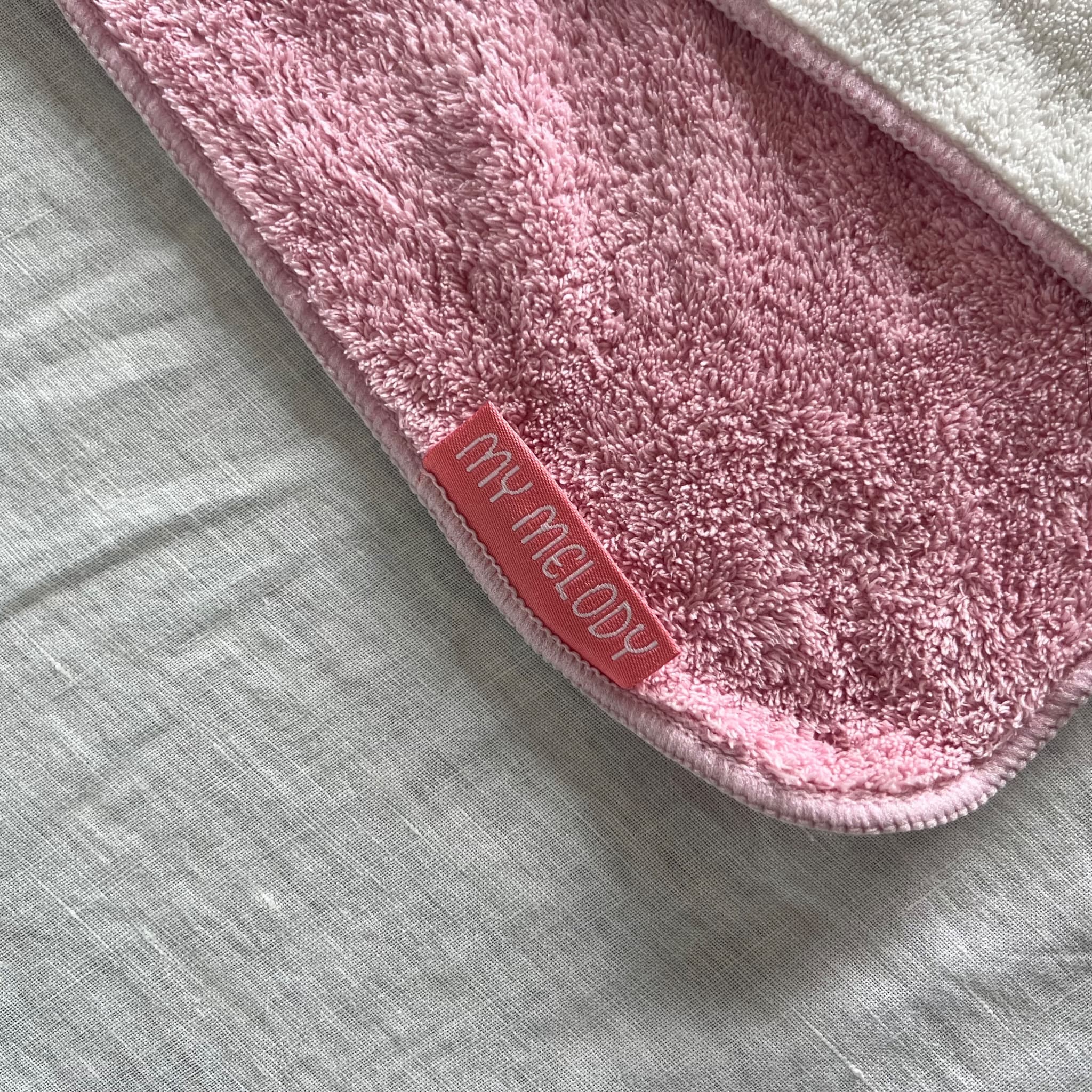 Sanrio My Melody Plush Microfibre Hair Towel Wrap Drying Cap Pink Kawaii Bath — photo 3 of 8