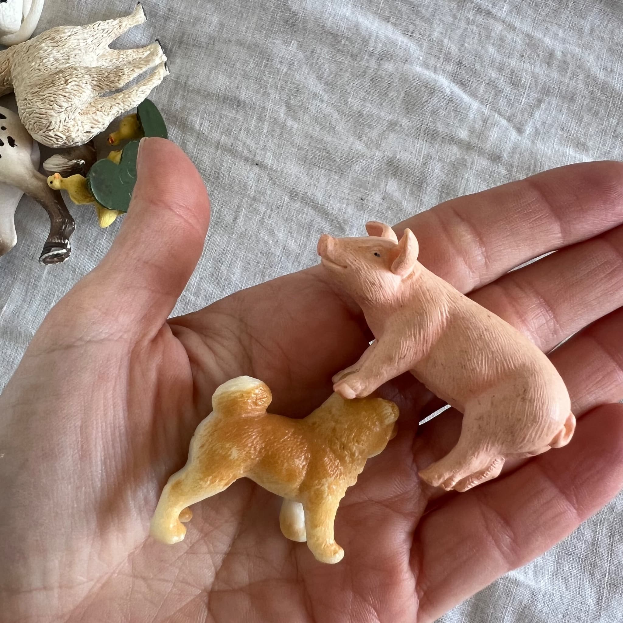 Schleich Farm Animal Figures Lot 13x Appaloosa Horse Cow Pig Donkey Goose Alpaca — photo 10 of 10
