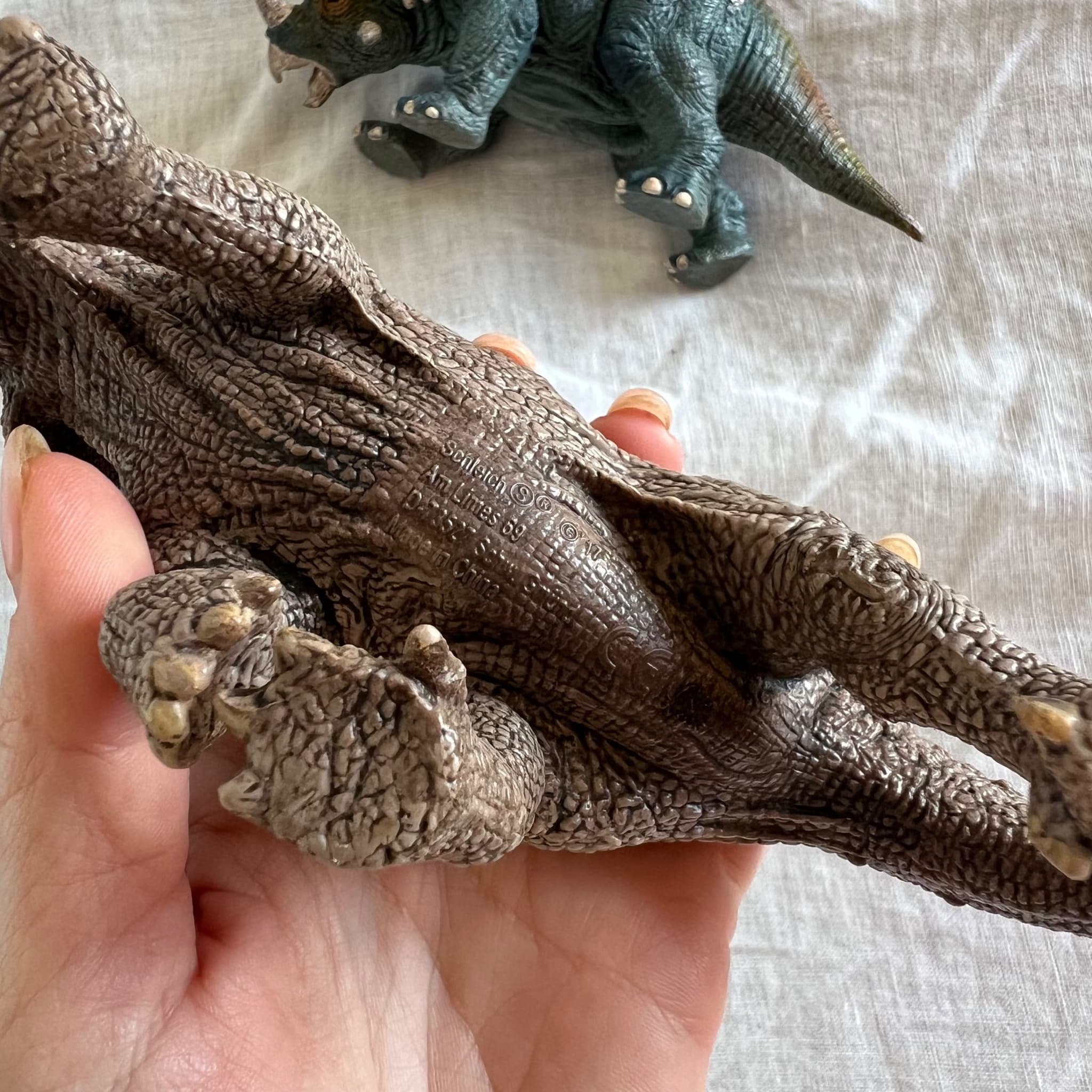 Schleich Retired Dinosaur Figures Lot Styracosaurus Triceratops Toy Figurines — photo 4 of 4