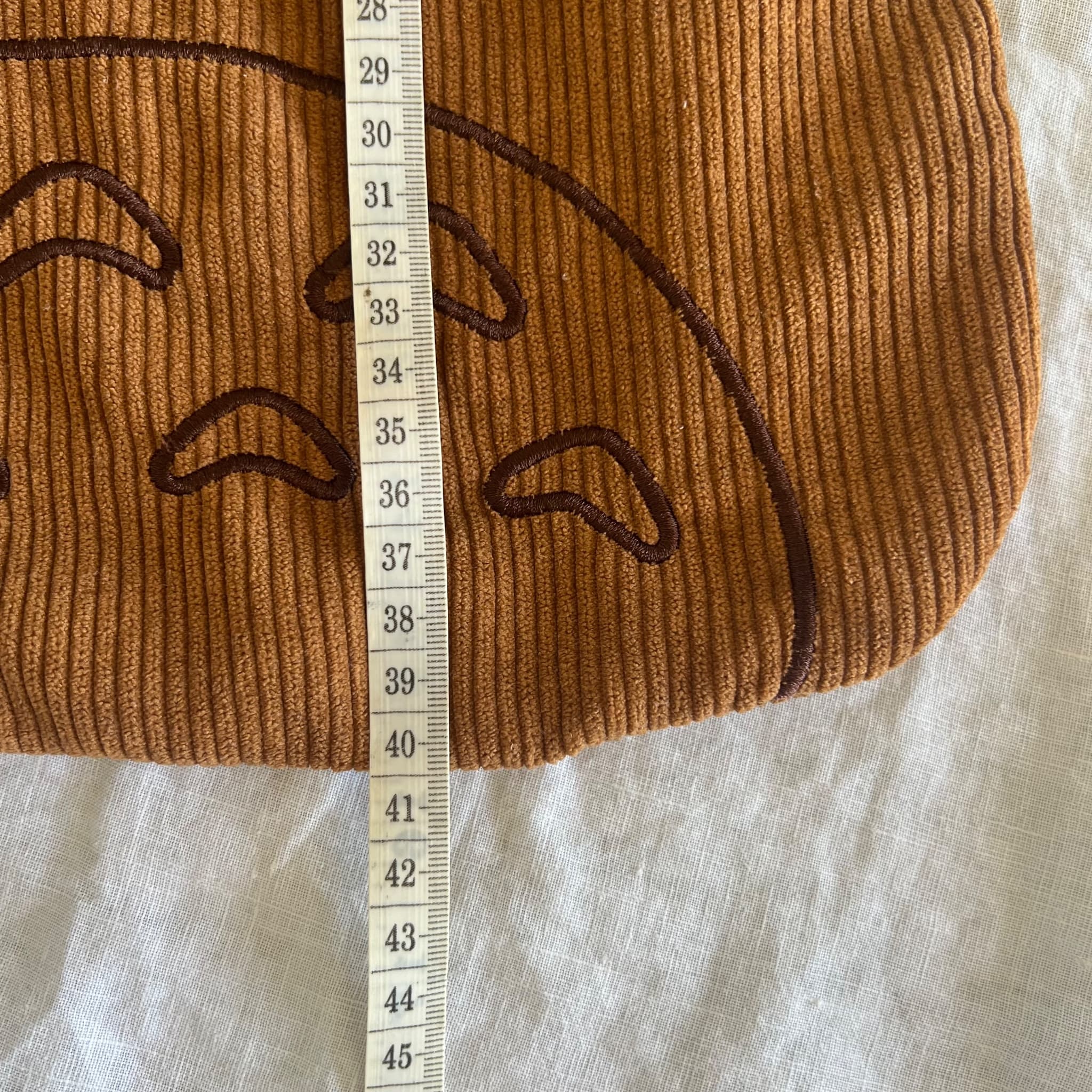 Studio Ghibli My Neighbor Totoro Corduroy Tote Bag Brown Handbag — photo 5 of 6