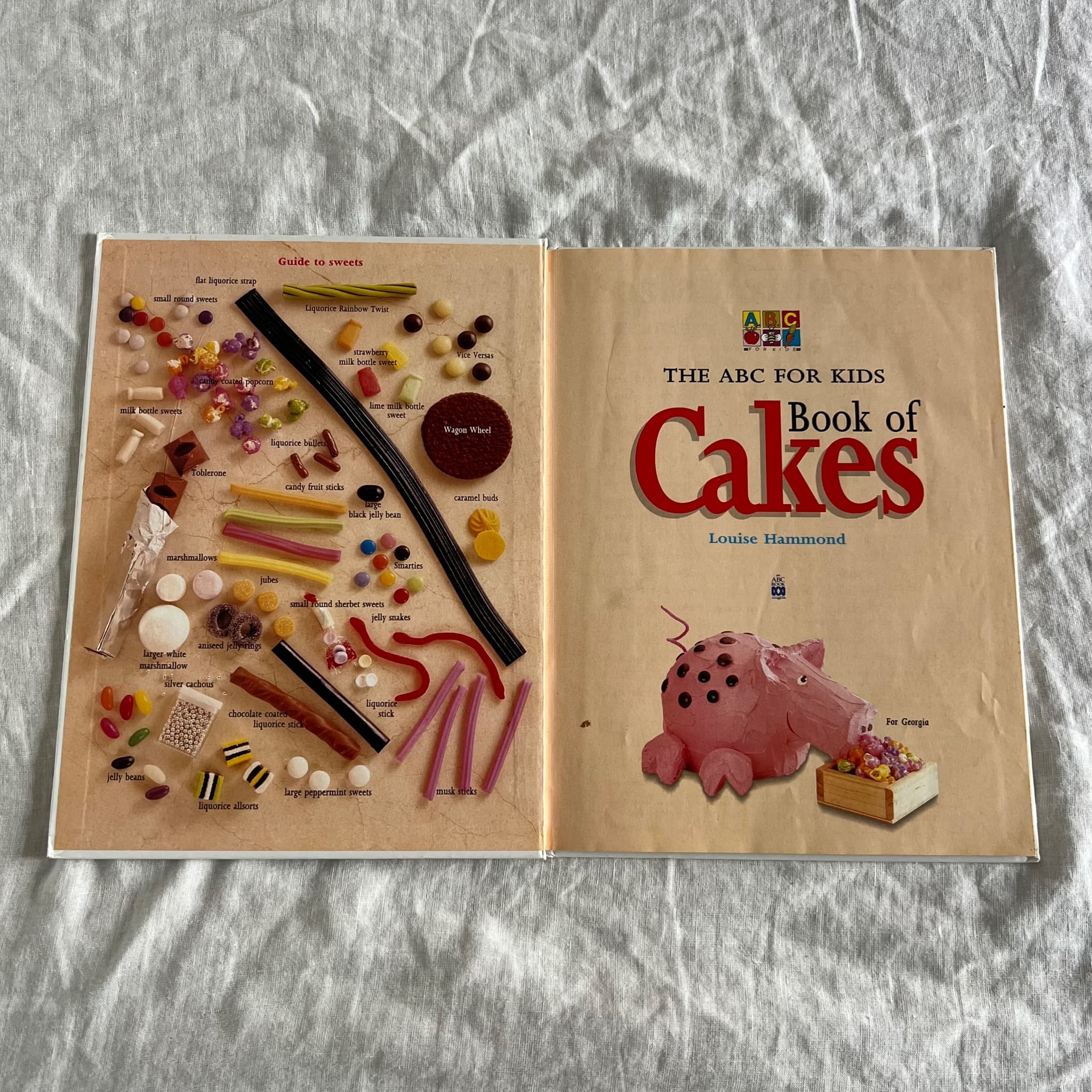 The ABC For Kids Book Of Cakes By Louise Hammond - Vintage Cookbook — photo 3 of 10