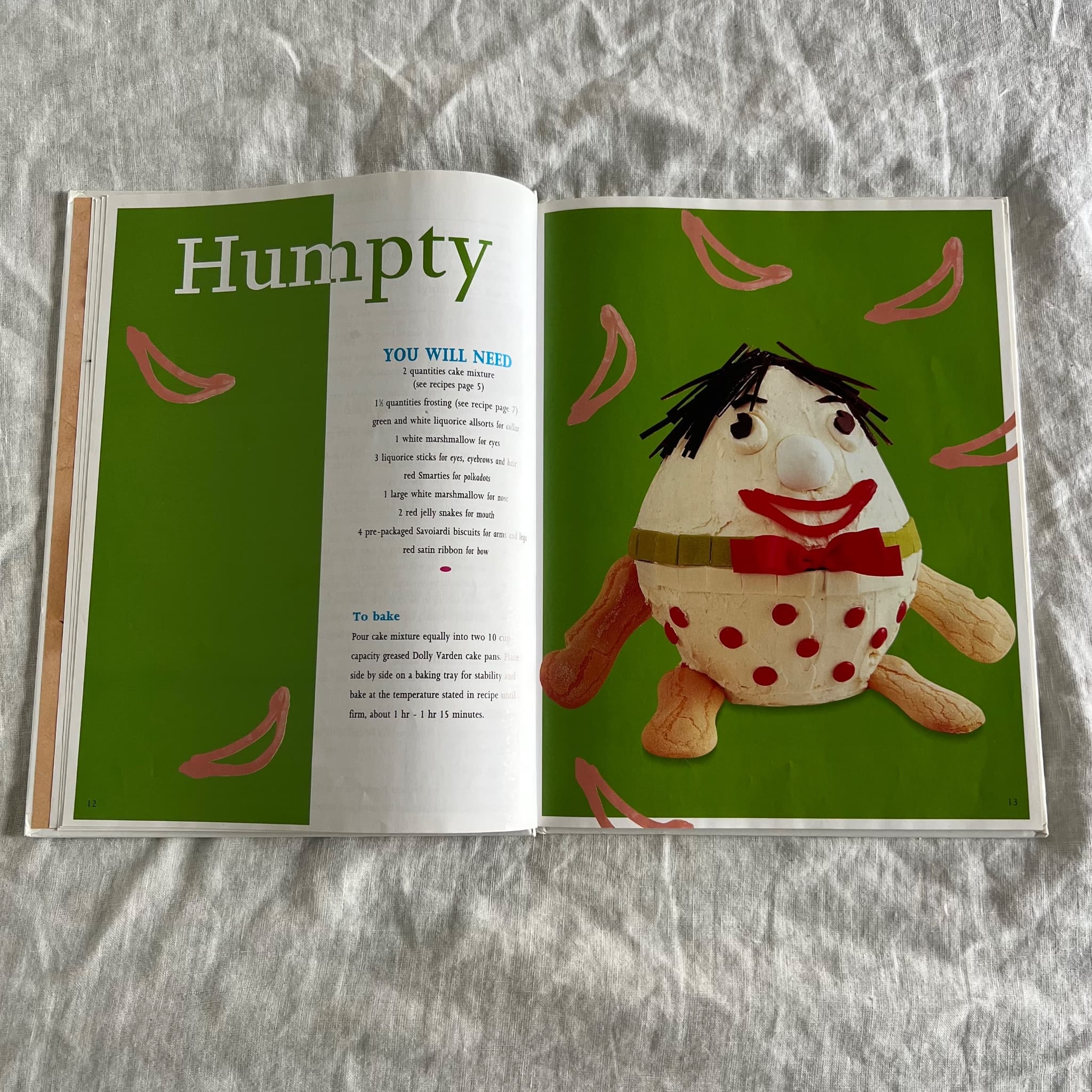 The ABC For Kids Book Of Cakes By Louise Hammond - Vintage Cookbook — photo 5 of 10