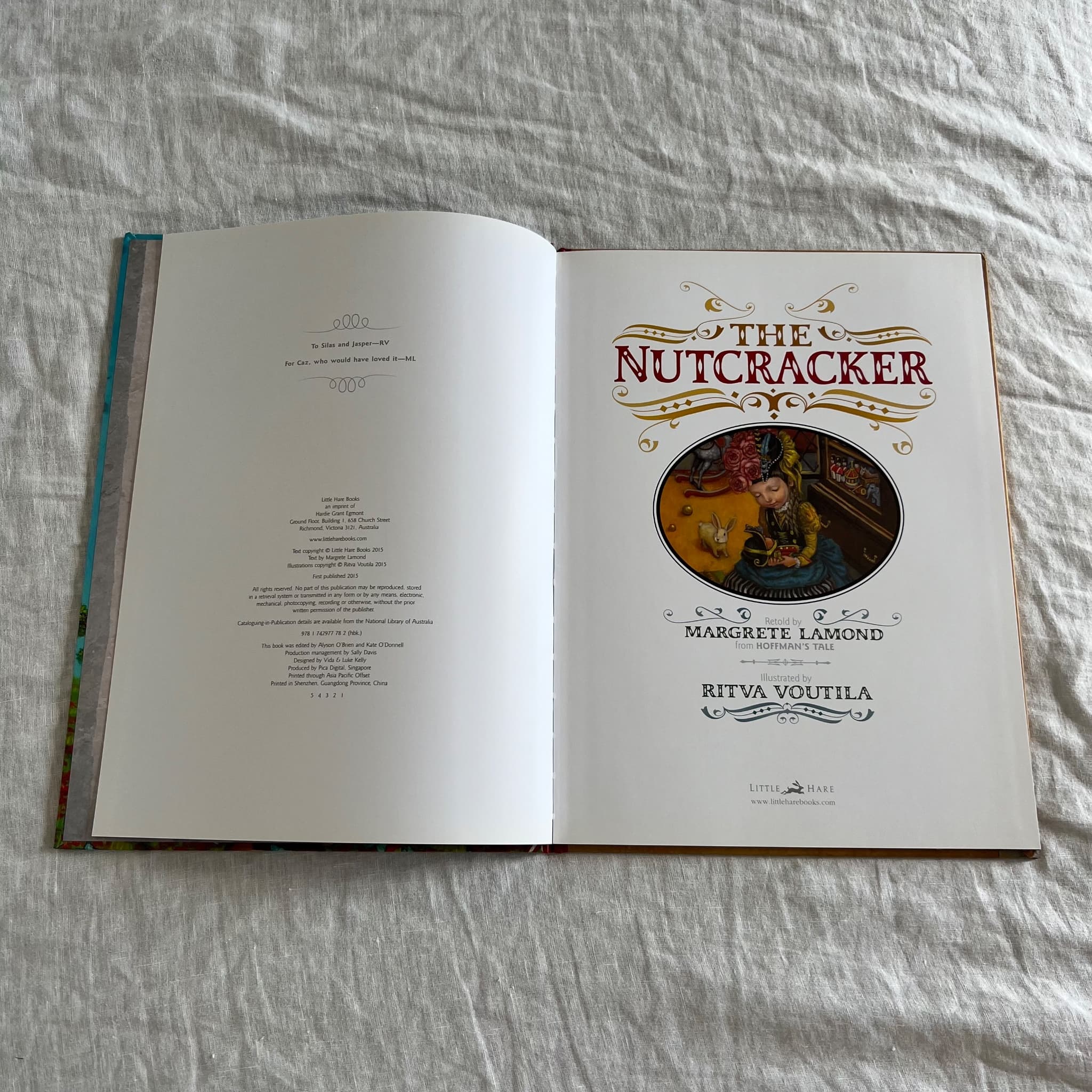 The Nutcracker Retold by Margrete Lamond Illustrated by Ritva Voutila Hardcover — photo 3 of 9