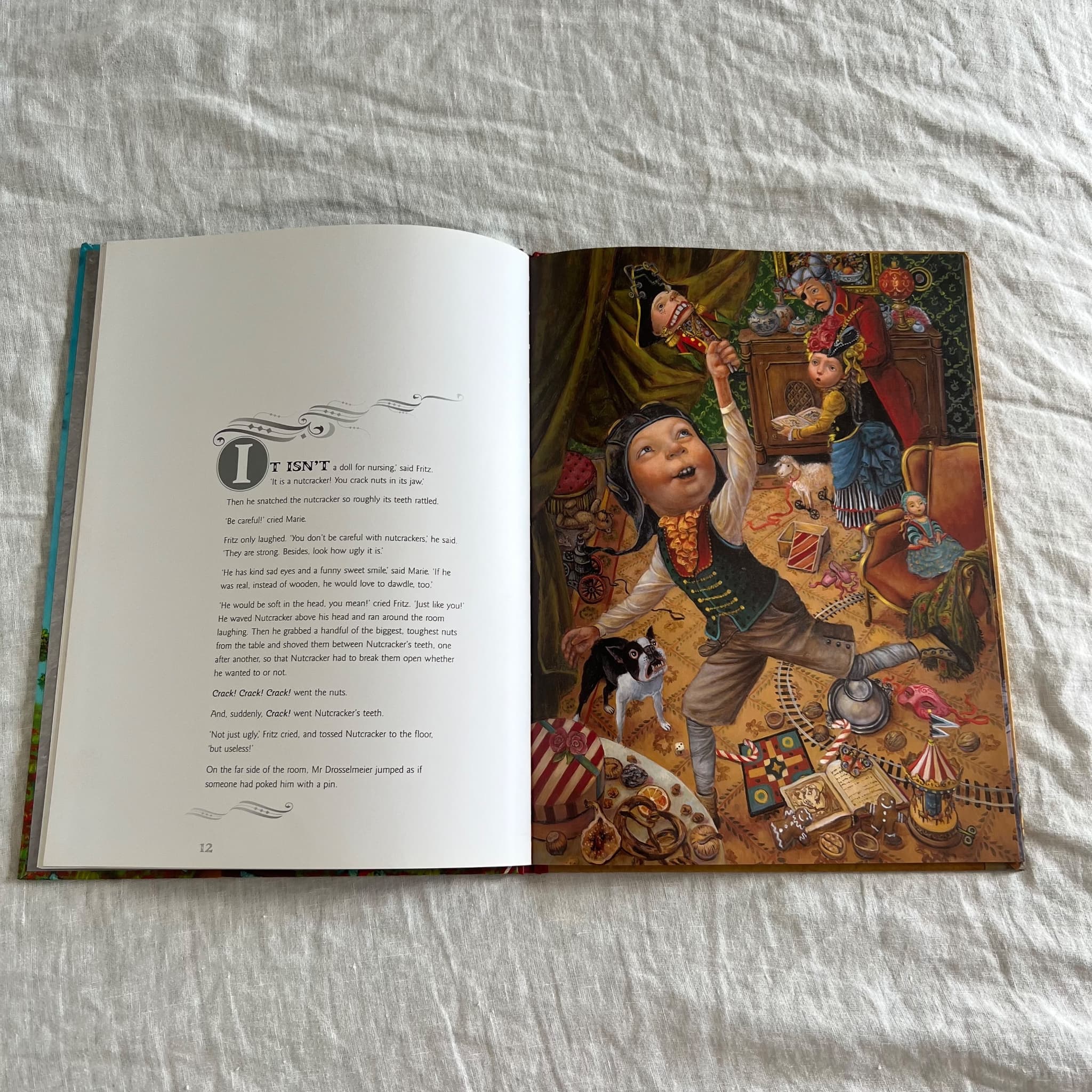 The Nutcracker Retold by Margrete Lamond Illustrated by Ritva Voutila Hardcover — photo 5 of 9