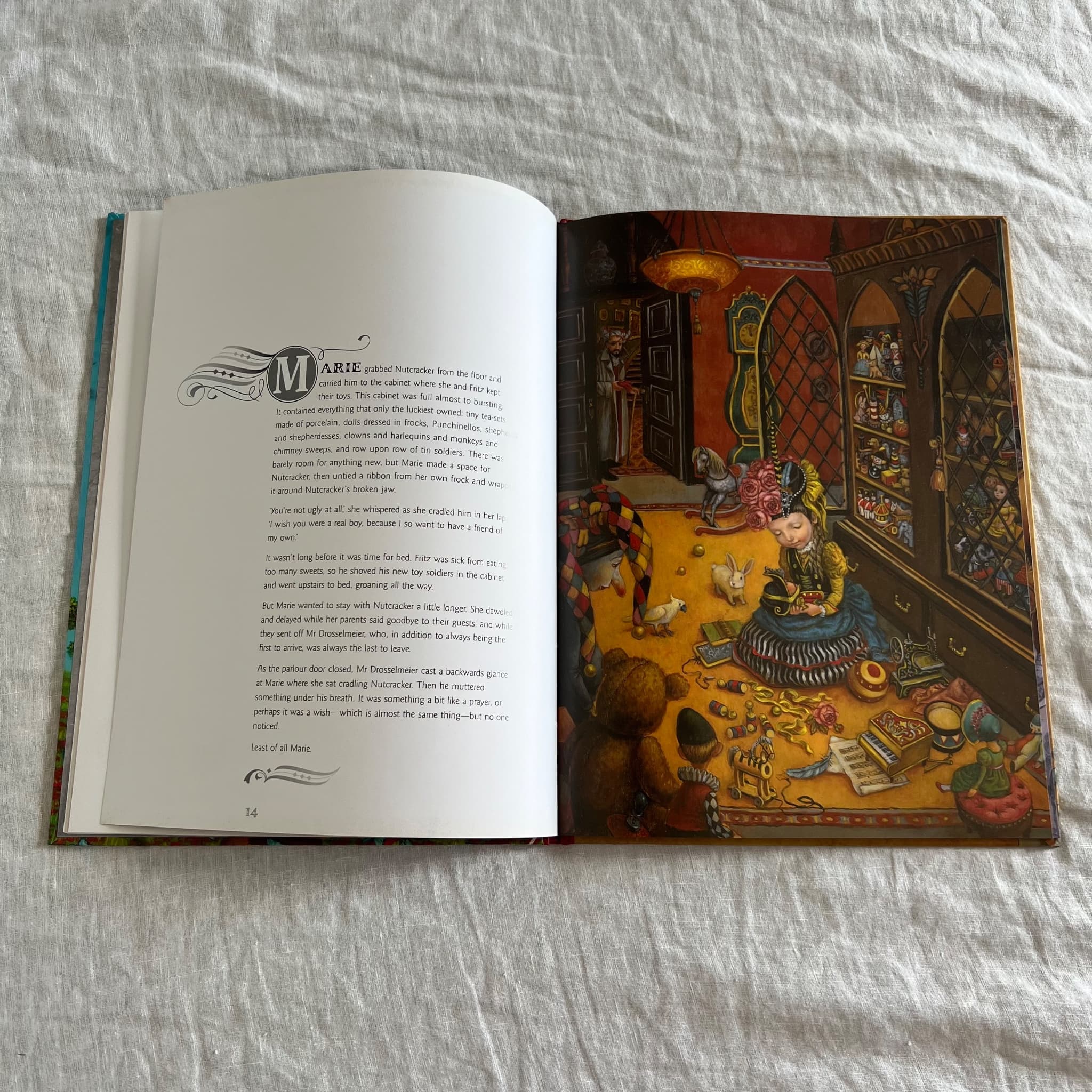 The Nutcracker Retold by Margrete Lamond Illustrated by Ritva Voutila Hardcover — photo 6 of 9