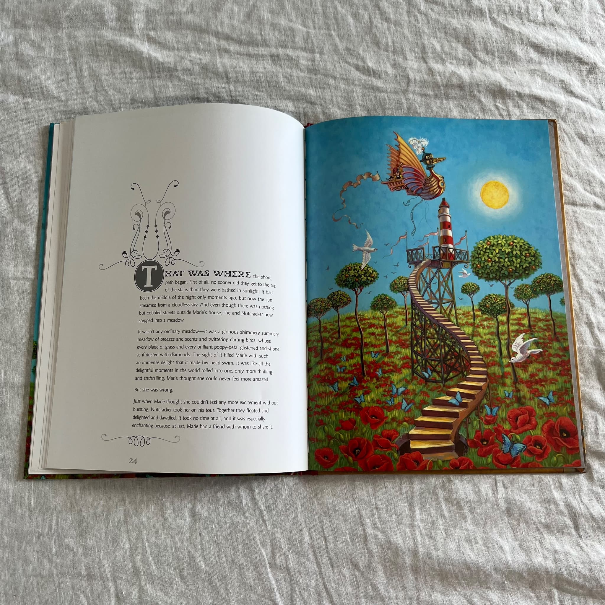 The Nutcracker Retold by Margrete Lamond Illustrated by Ritva Voutila Hardcover — photo 8 of 9