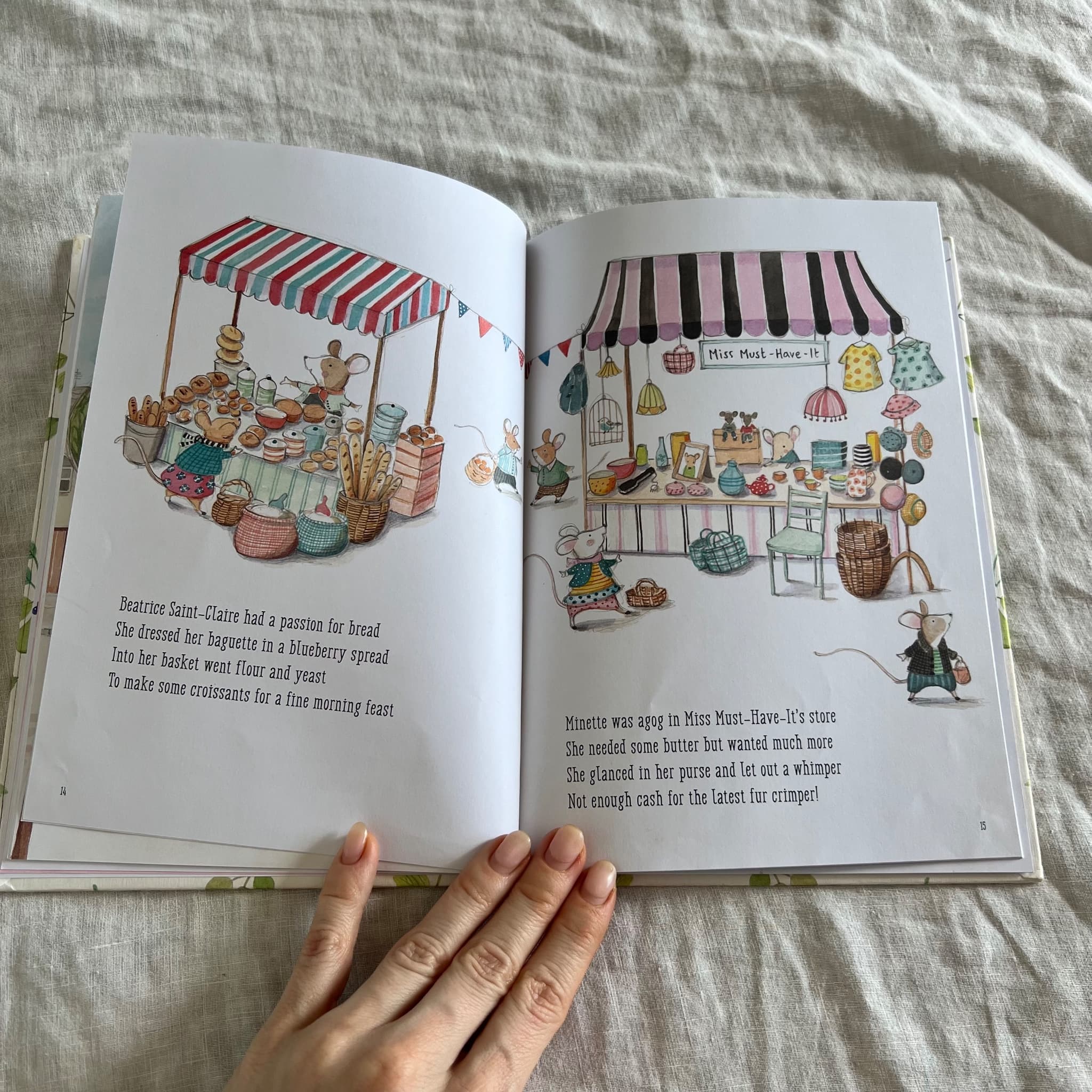 The Sisters Saint-Claire by Carlie Gibson & Tamsin Ainslie Hardcover Book — photo 6 of 8