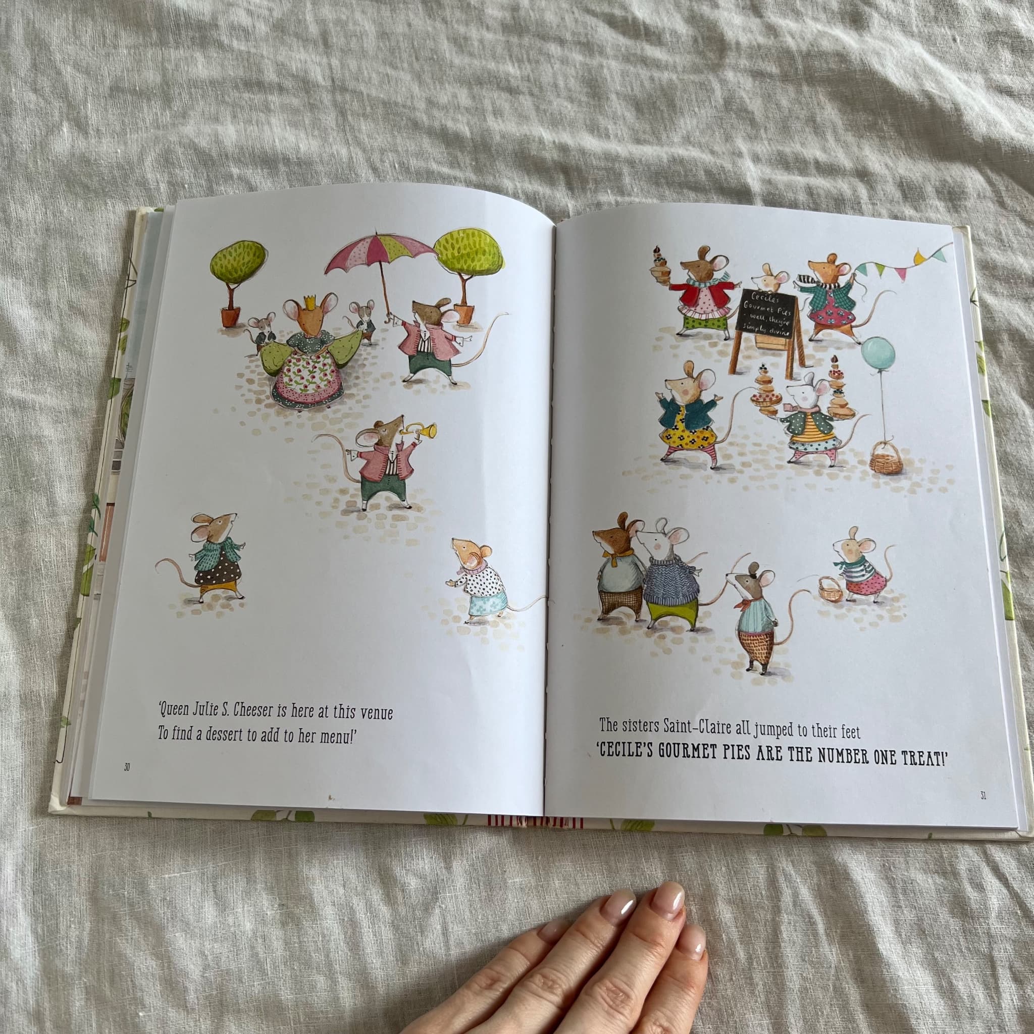 The Sisters Saint-Claire by Carlie Gibson & Tamsin Ainslie Hardcover Book — photo 7 of 8