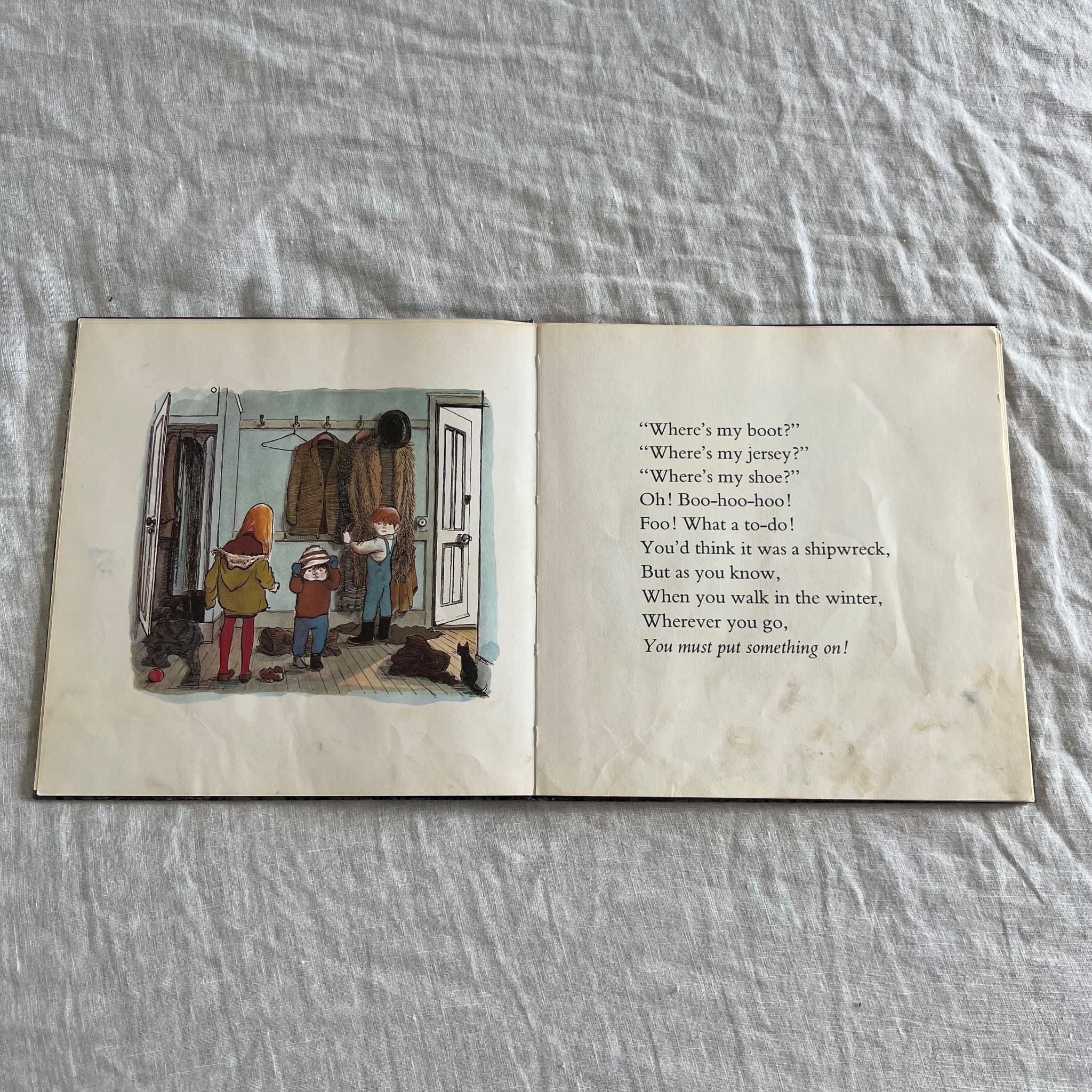 The Winter Bear by Ruth Craft and Erik Blegvad - Vintage Children's Book — photo 5 of 10