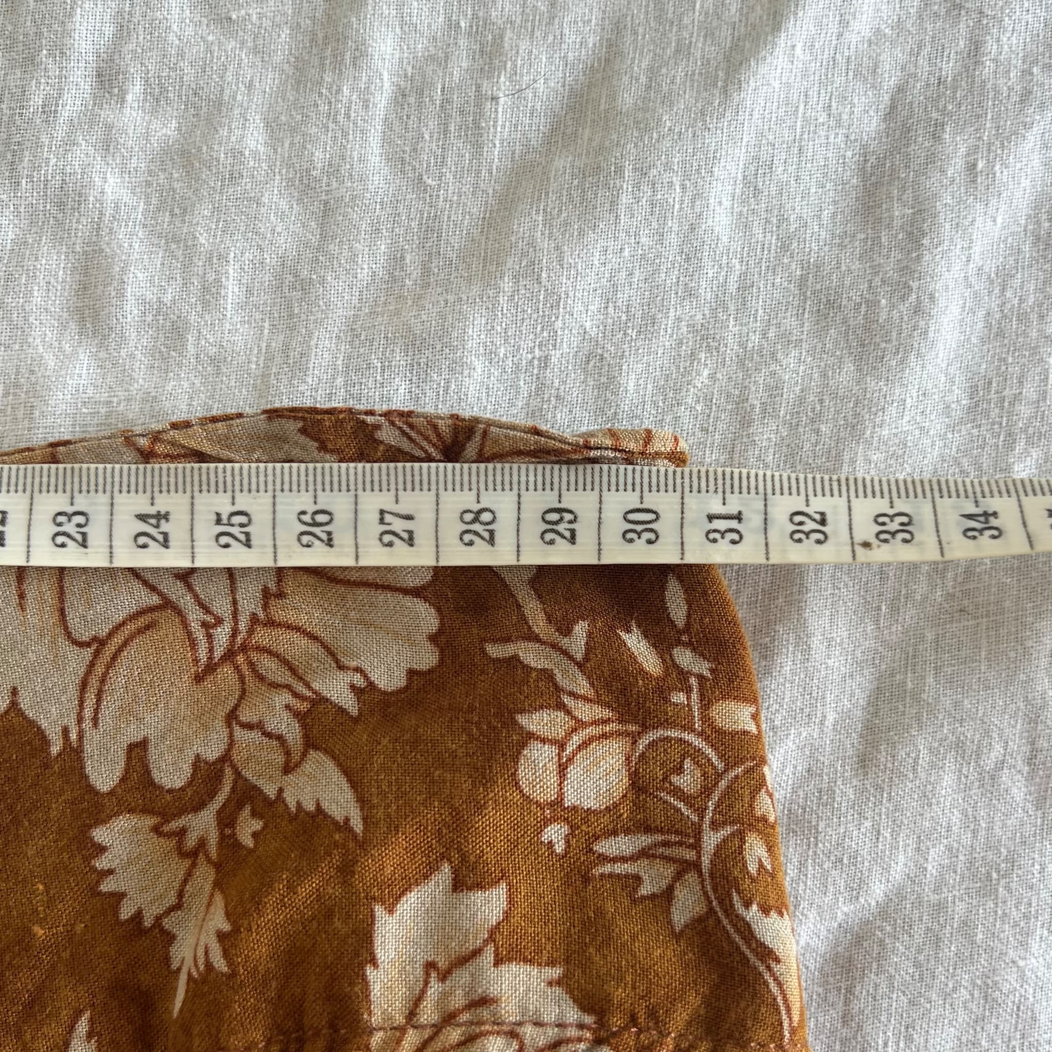 Tree of Life Brown Floral Maxi Skirt (Size M) — photo 8 of 8