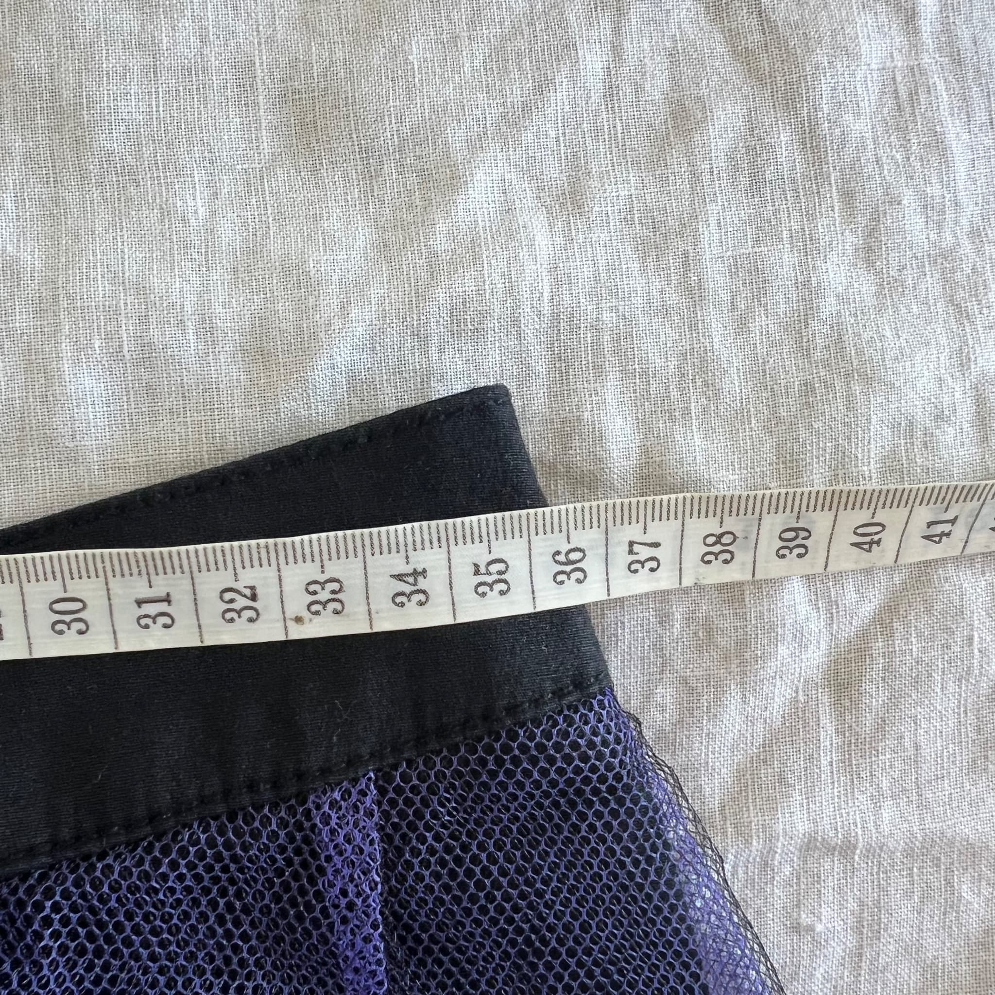Tripp NYC Gothic Tiered Tulle Skirt - Grommet Waistband — photo 5 of 8