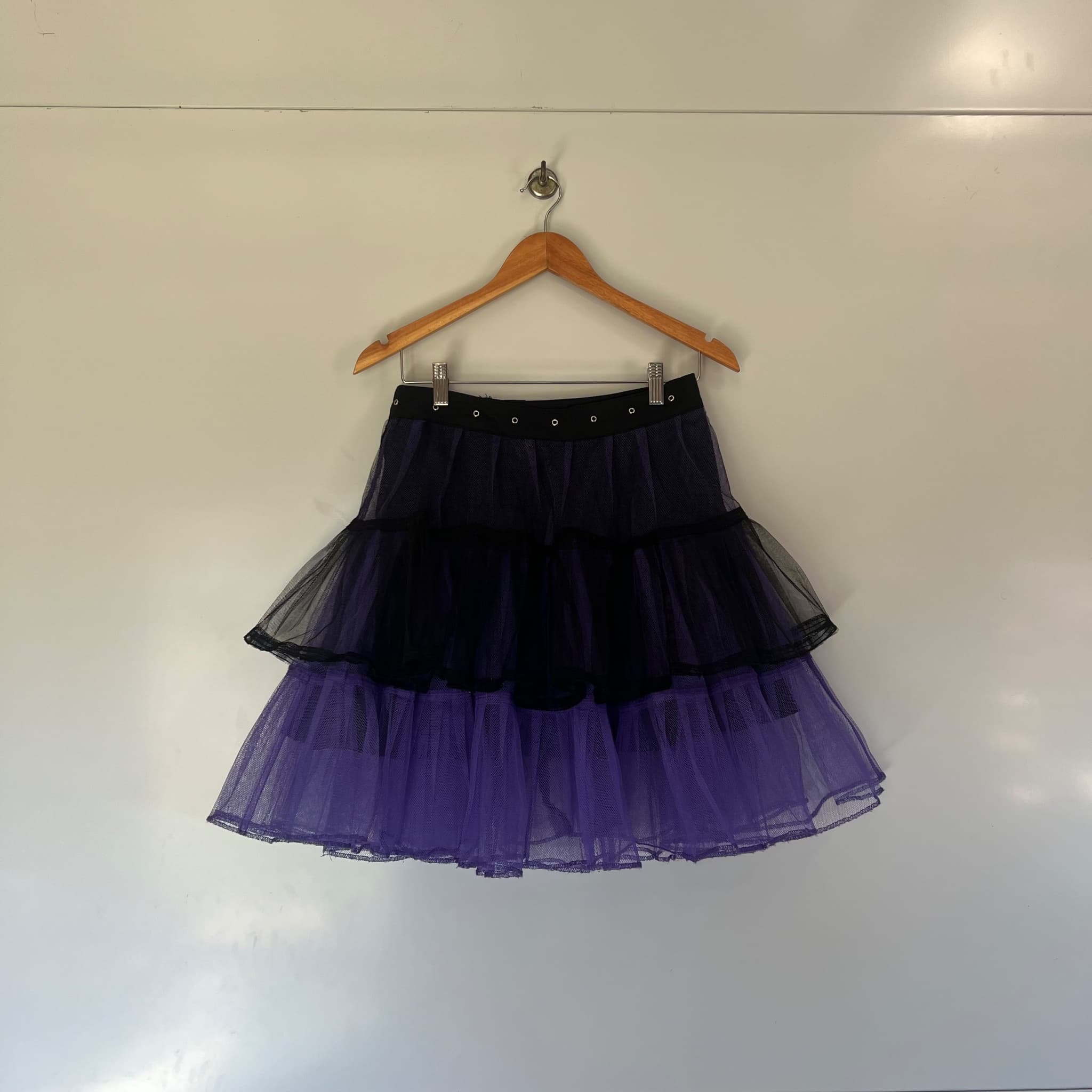 Tripp NYC Gothic Tiered Tulle Skirt - Grommet Waistband — photo 2 of 8