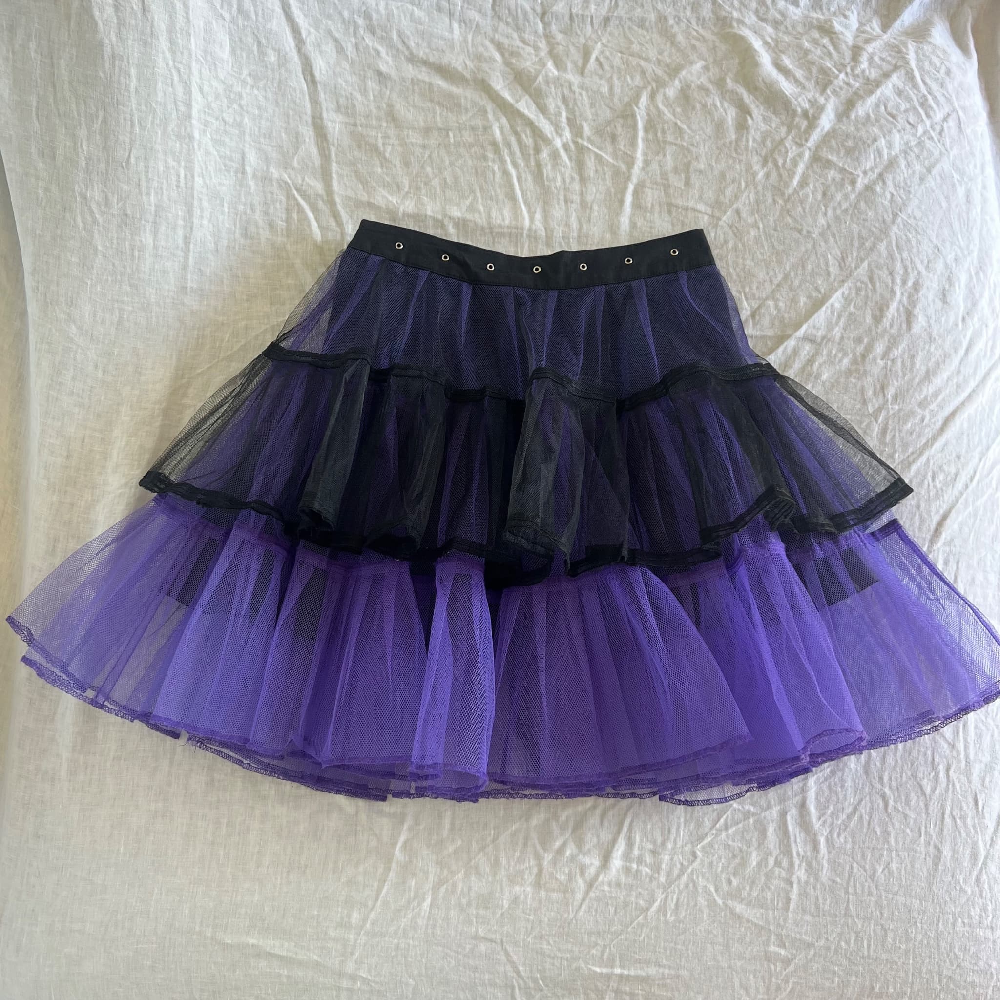Tripp NYC Gothic Tiered Tulle Skirt - Grommet Waistband — photo 1 of 8