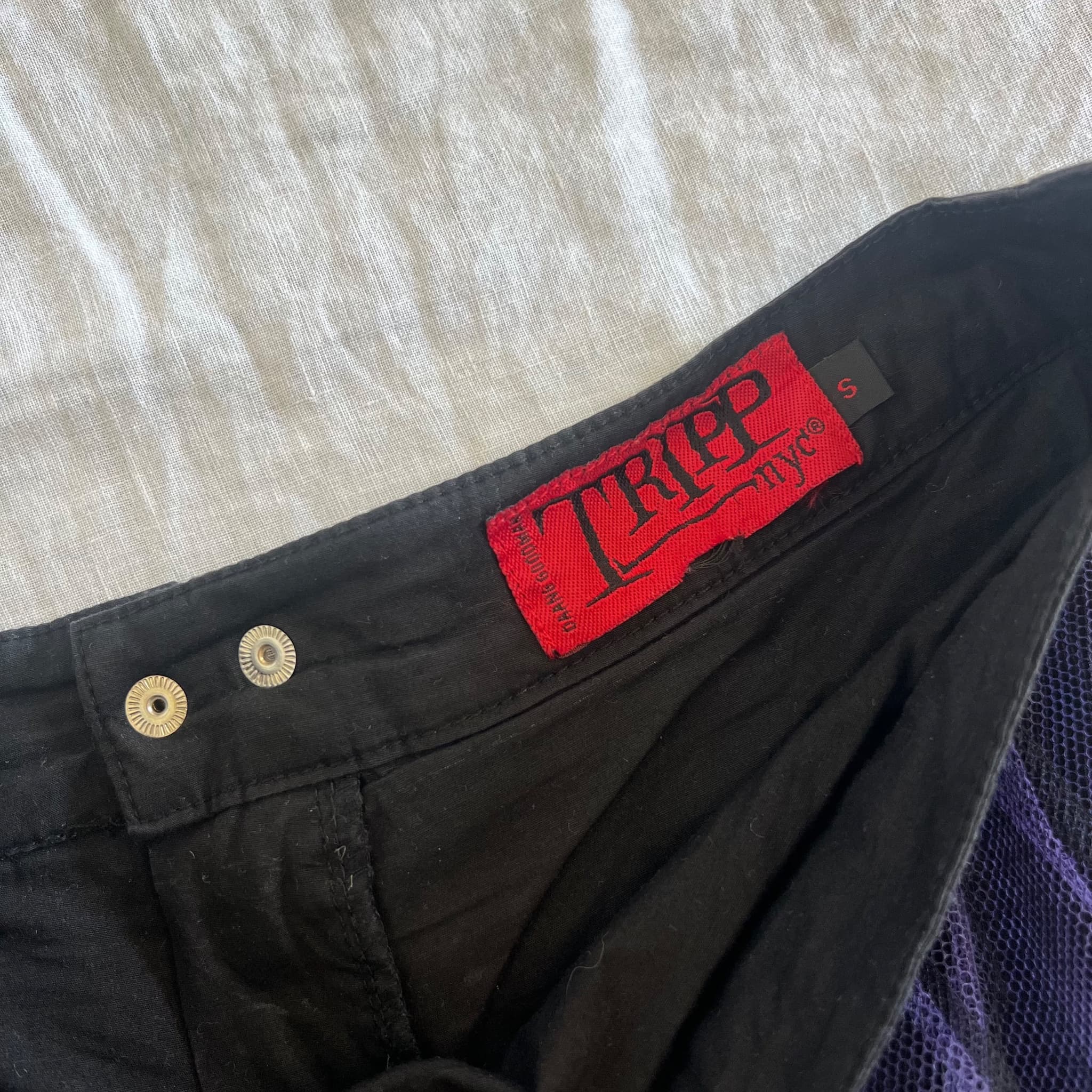 Tripp NYC Gothic Tiered Tulle Skirt - Grommet Waistband — photo 4 of 8