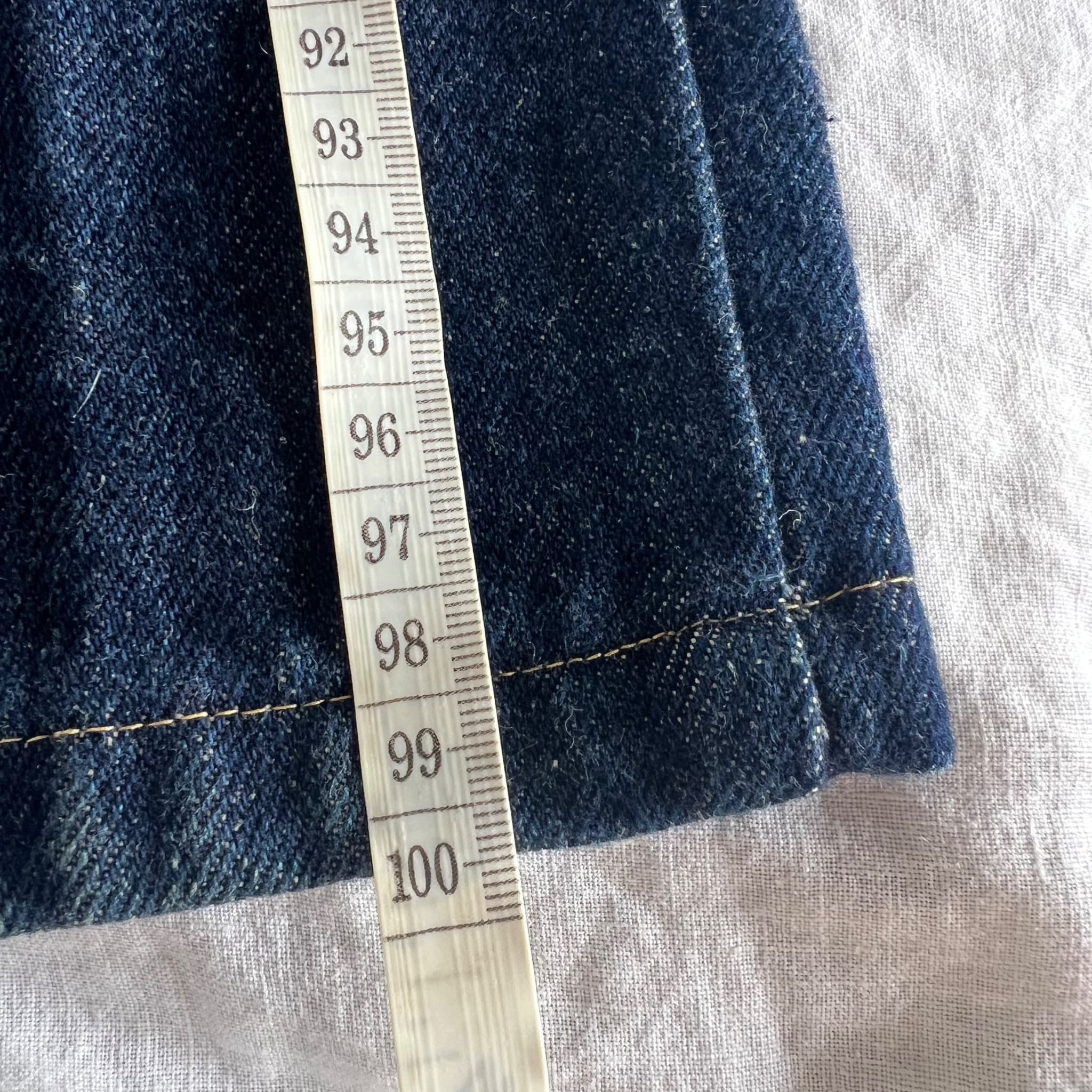 Vintage 90s Gap Original Fit Dark Wash Rigid Denim Jeans (Size 4 / AU 8) — photo 8 of 11
